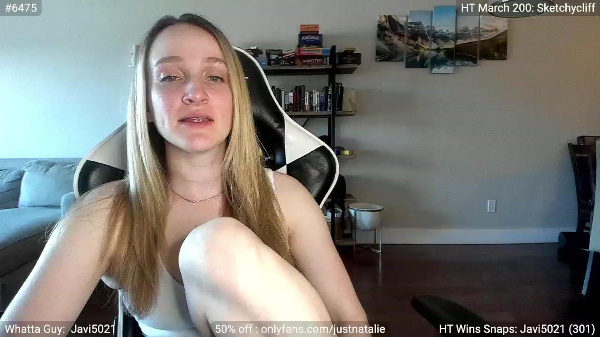 Gallery image thumbnail from JustNatalie's myfreecams stream on, 05/16/2023, 24:59 image 12 of 20