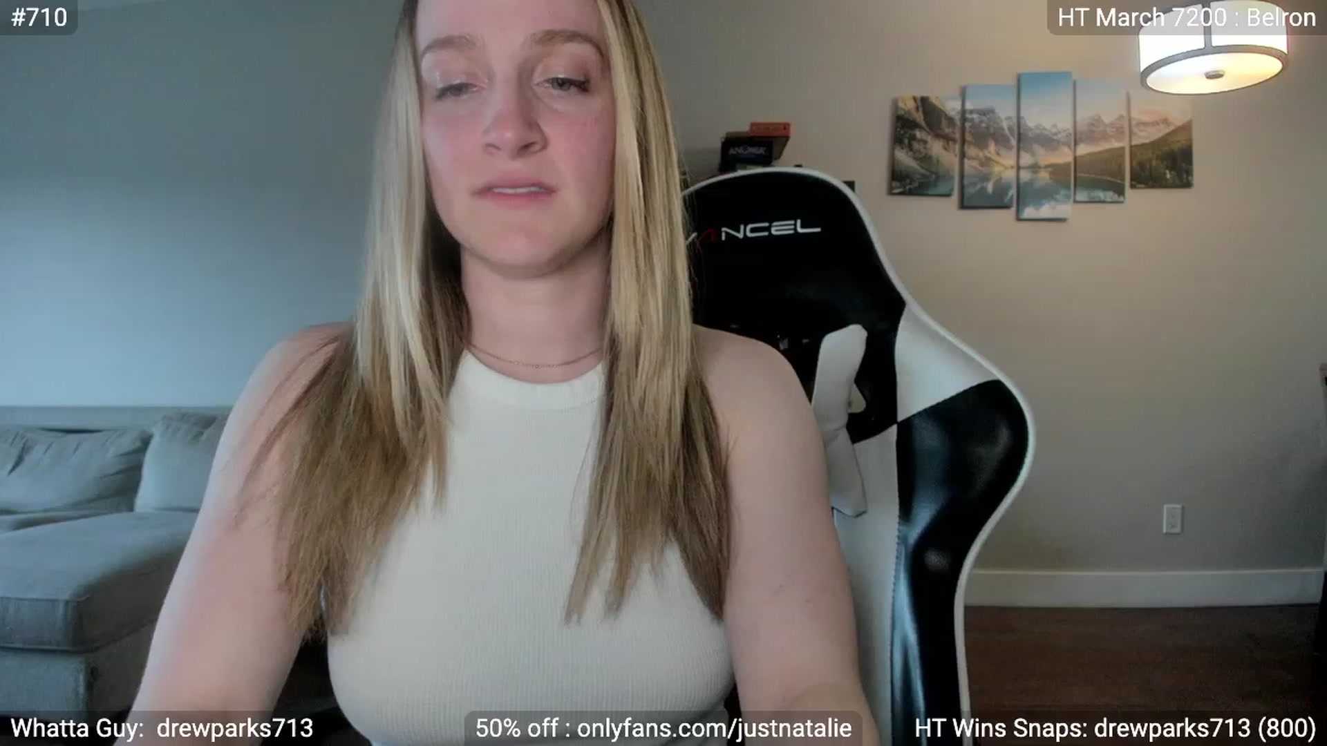 Gallery image thumbnail from JustNatalie's myfreecams stream on, 05/26/2023, 01:01 image 19 of 20