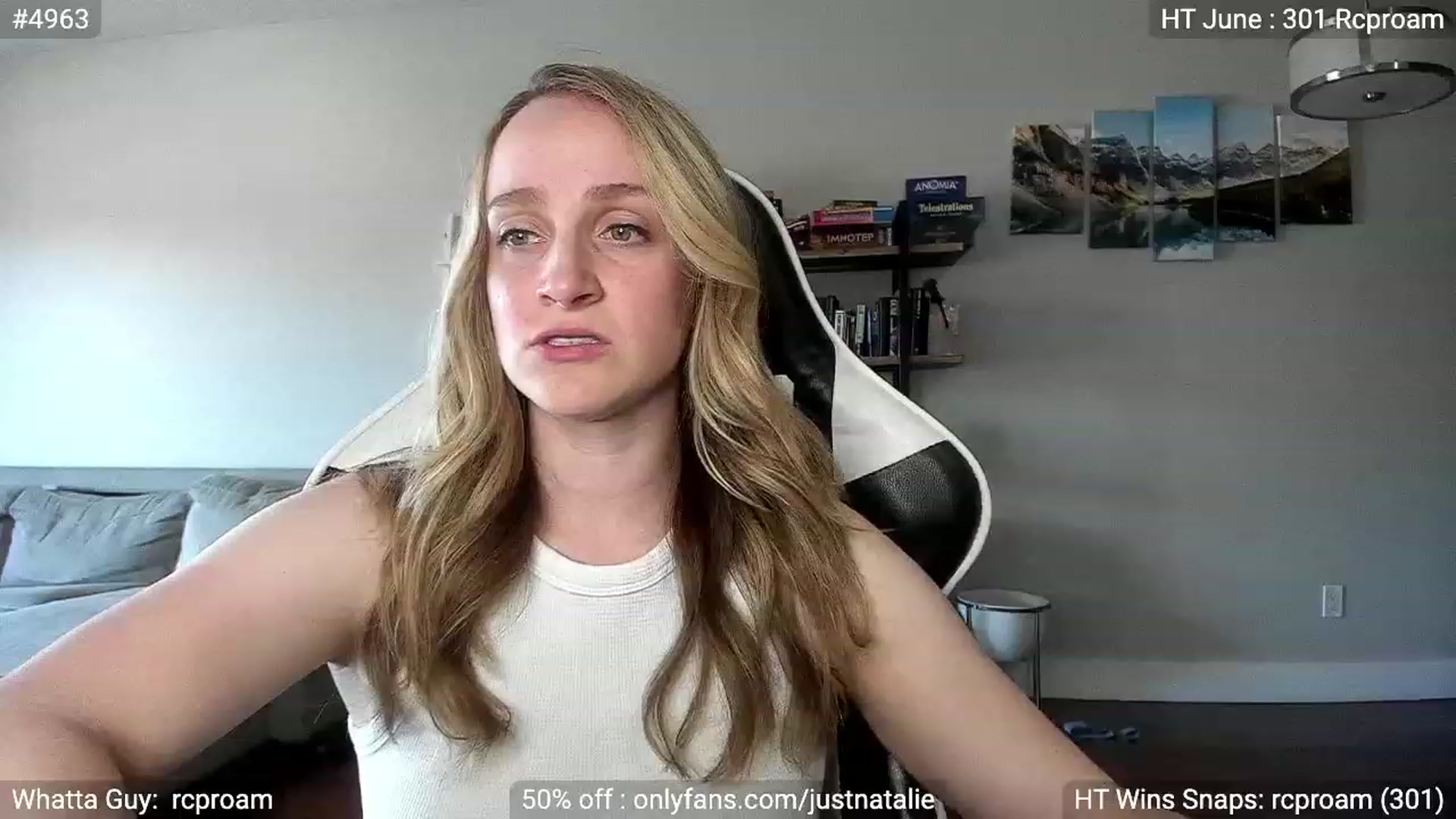 Gallery image thumbnail from JustNatalie's myfreecams stream on, 06/09/2023, 24:35 image 3 of 20