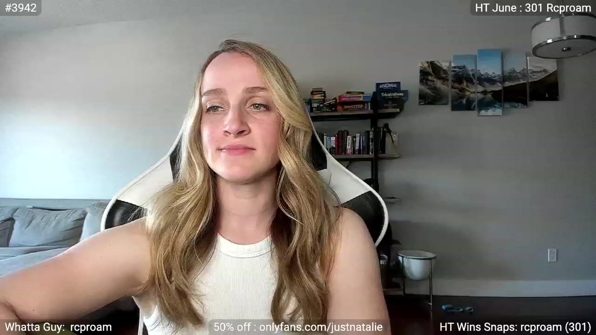 Gallery image thumbnail from JustNatalie's myfreecams stream on, 06/09/2023, 24:35 image 14 of 20