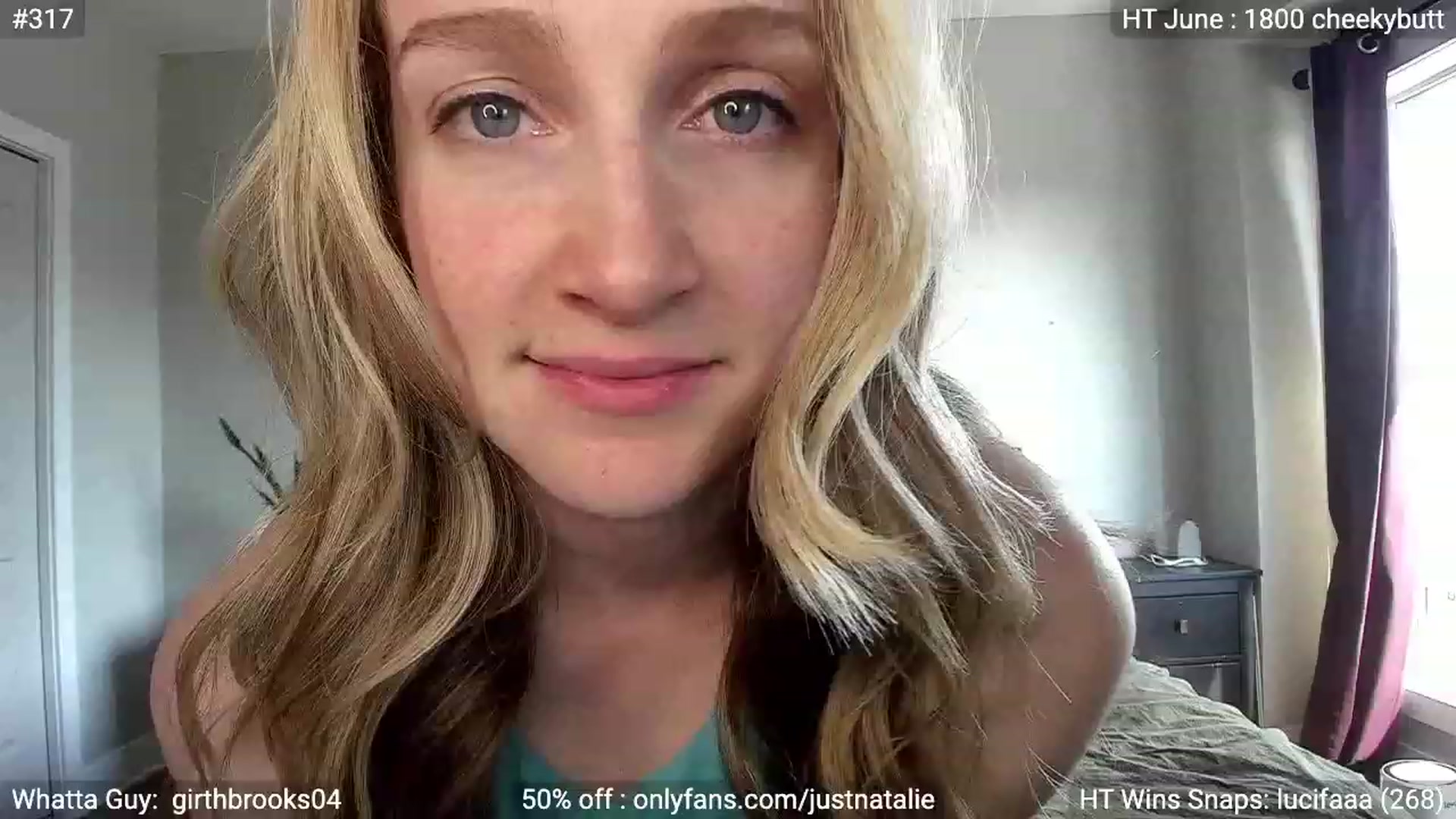 Gallery image thumbnail from JustNatalie's myfreecams stream on, 06/10/2023, 18:19 image 2 of 20