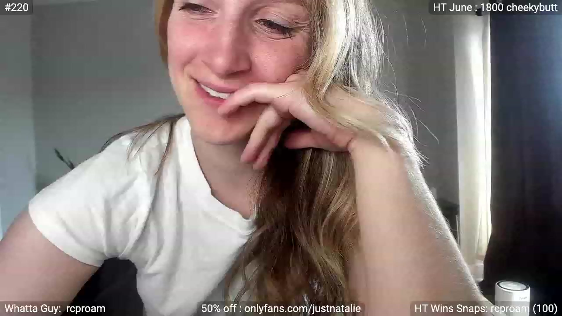 Gallery image thumbnail from JustNatalie's myfreecams stream on, 06/11/2023, 16:55 image 20 of 20