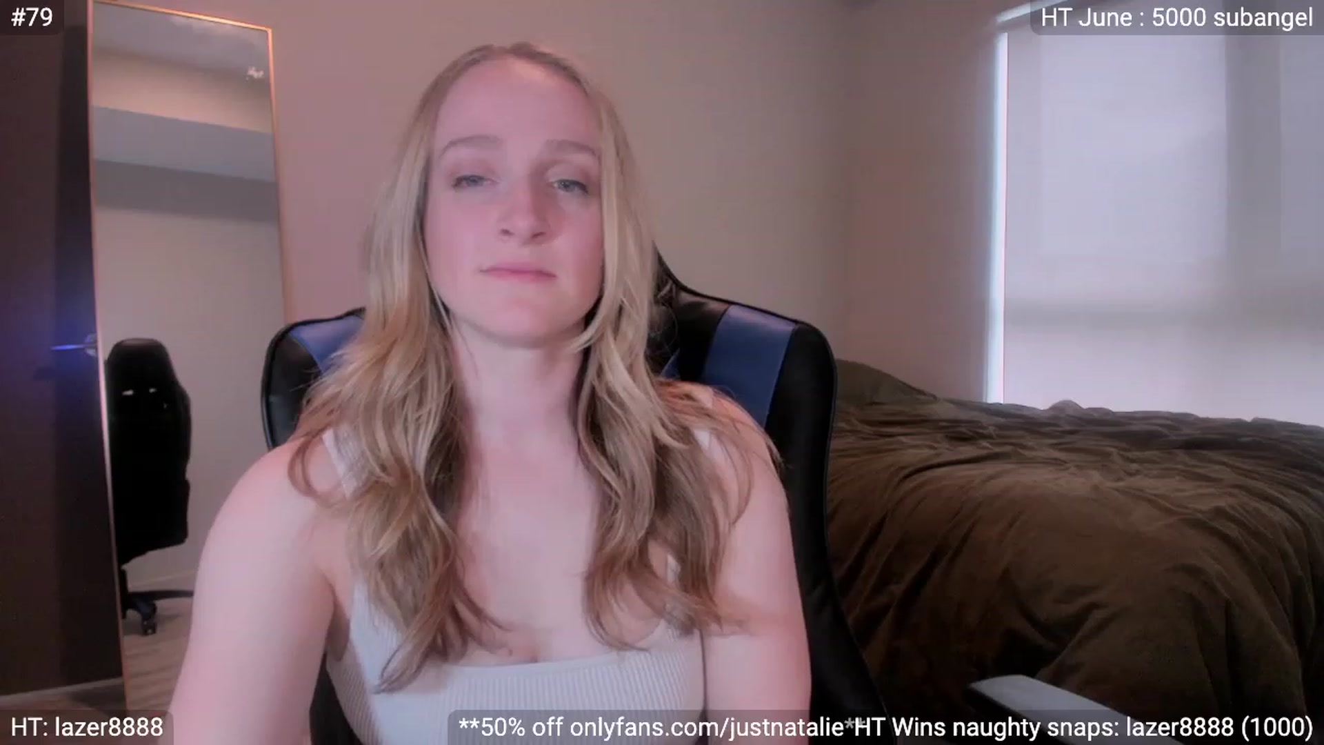 Gallery image thumbnail from JustNatalie's myfreecams stream on, 06/21/2023, 24:15 image 19 of 20