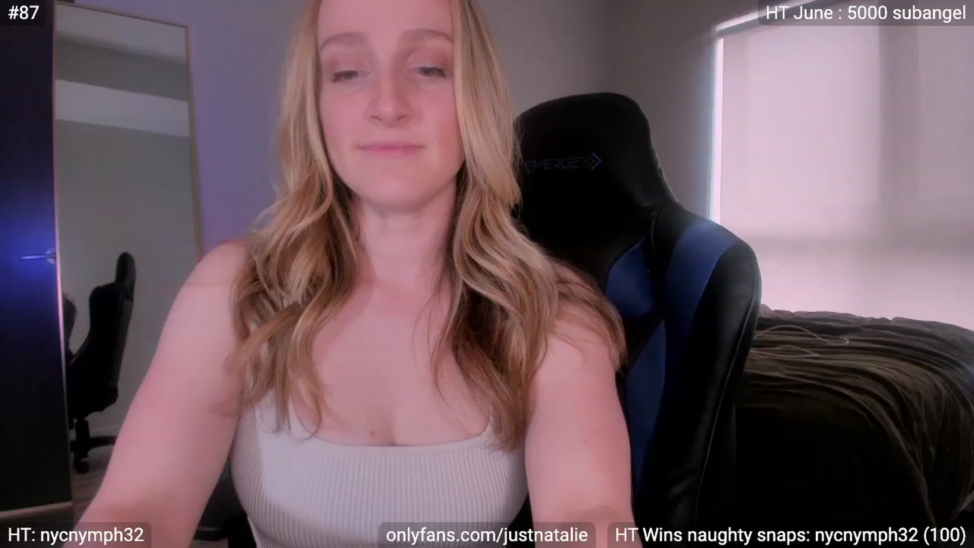 Gallery image thumbnail from JustNatalie's myfreecams stream on, 06/21/2023, 24:15 image 3 of 20