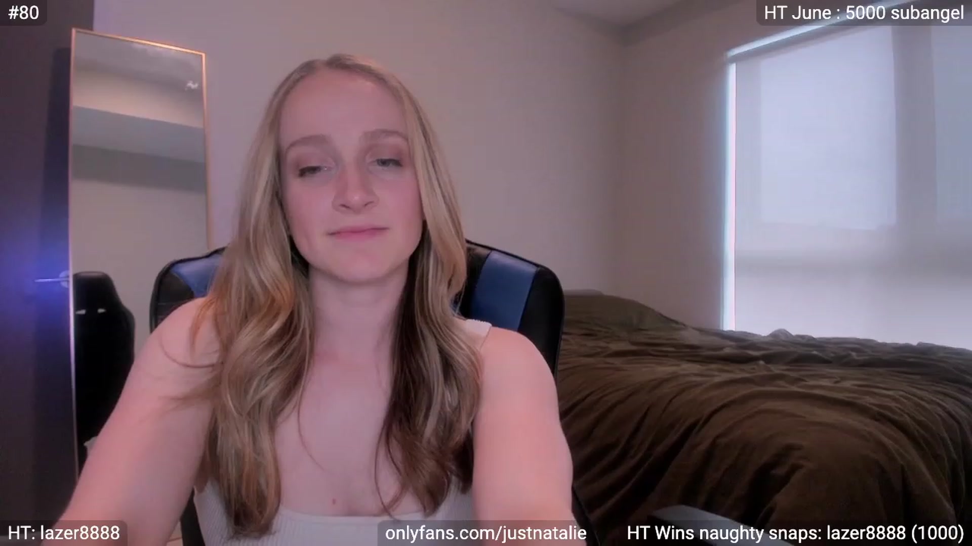 Gallery image thumbnail from JustNatalie's myfreecams stream on, 06/21/2023, 24:15 image 12 of 20