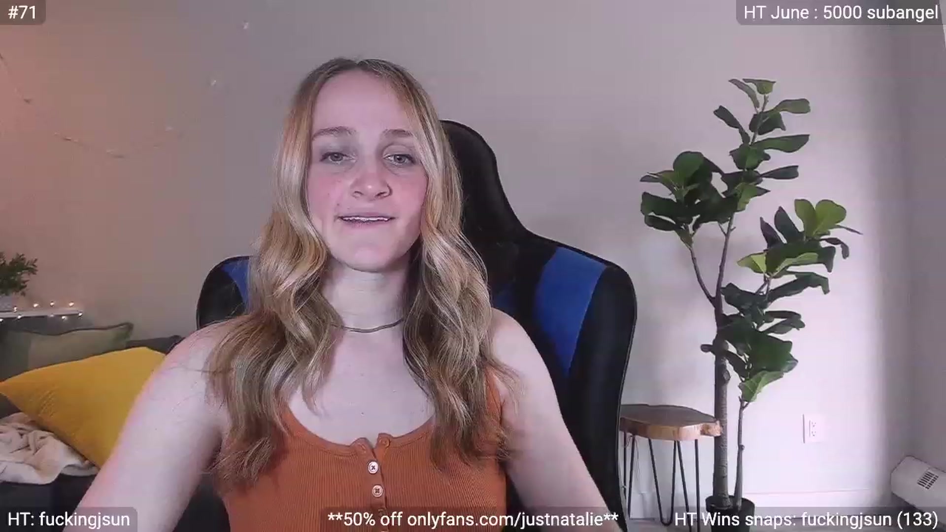 Gallery image thumbnail from JustNatalie's myfreecams stream on, 06/23/2023, 24:14 image 13 of 20