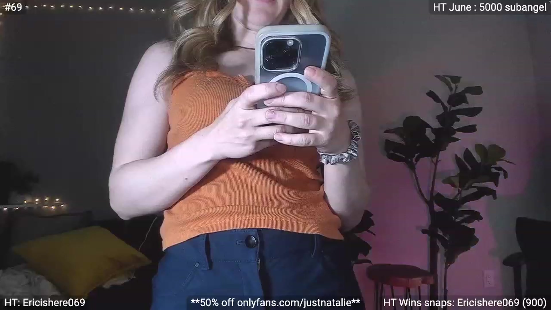 Gallery image thumbnail from JustNatalie's myfreecams stream on, 06/23/2023, 01:26 image 17 of 20
