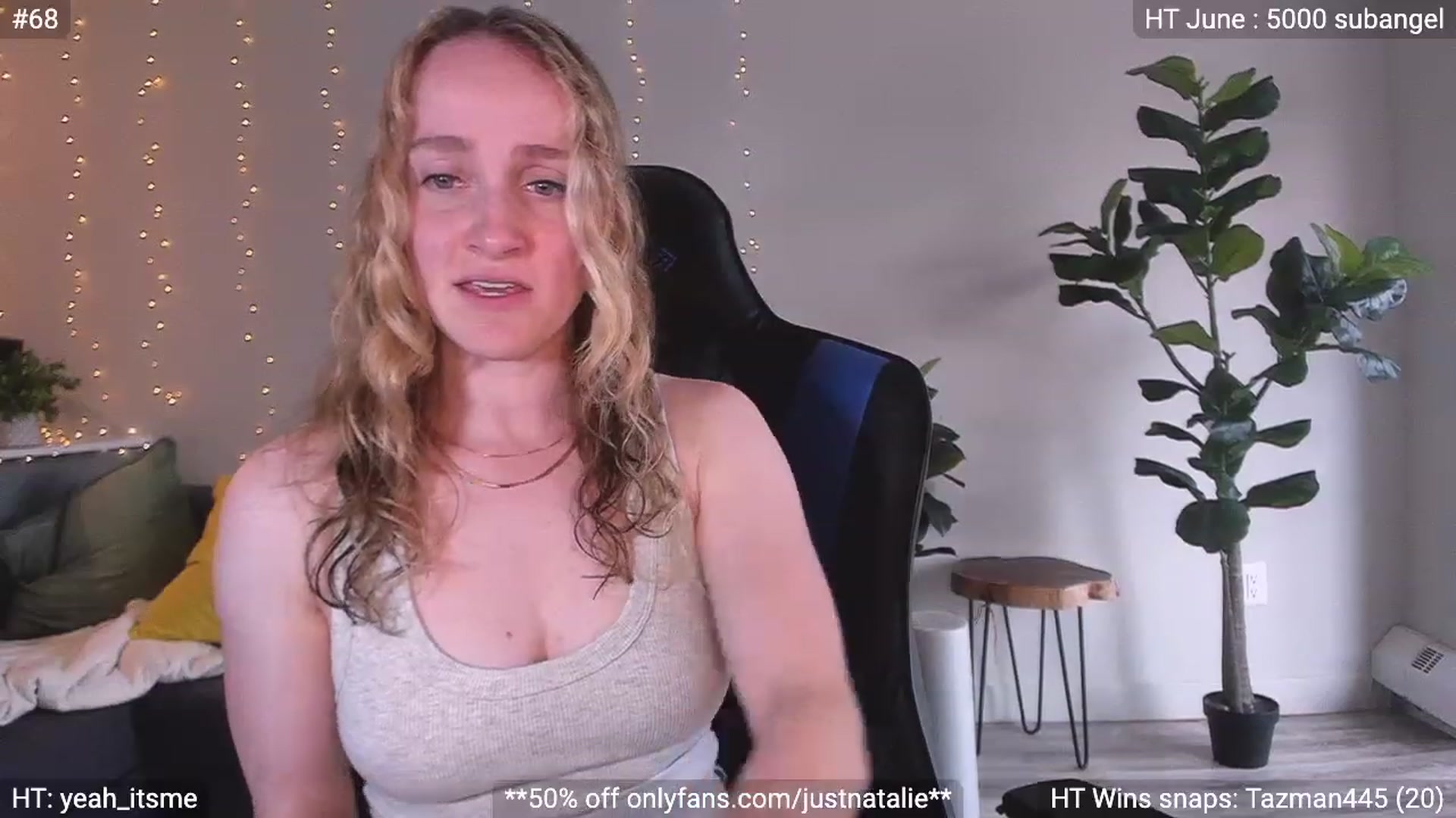 Gallery image thumbnail from JustNatalie's myfreecams stream on, 06/30/2023, 23:21 image 7 of 20
