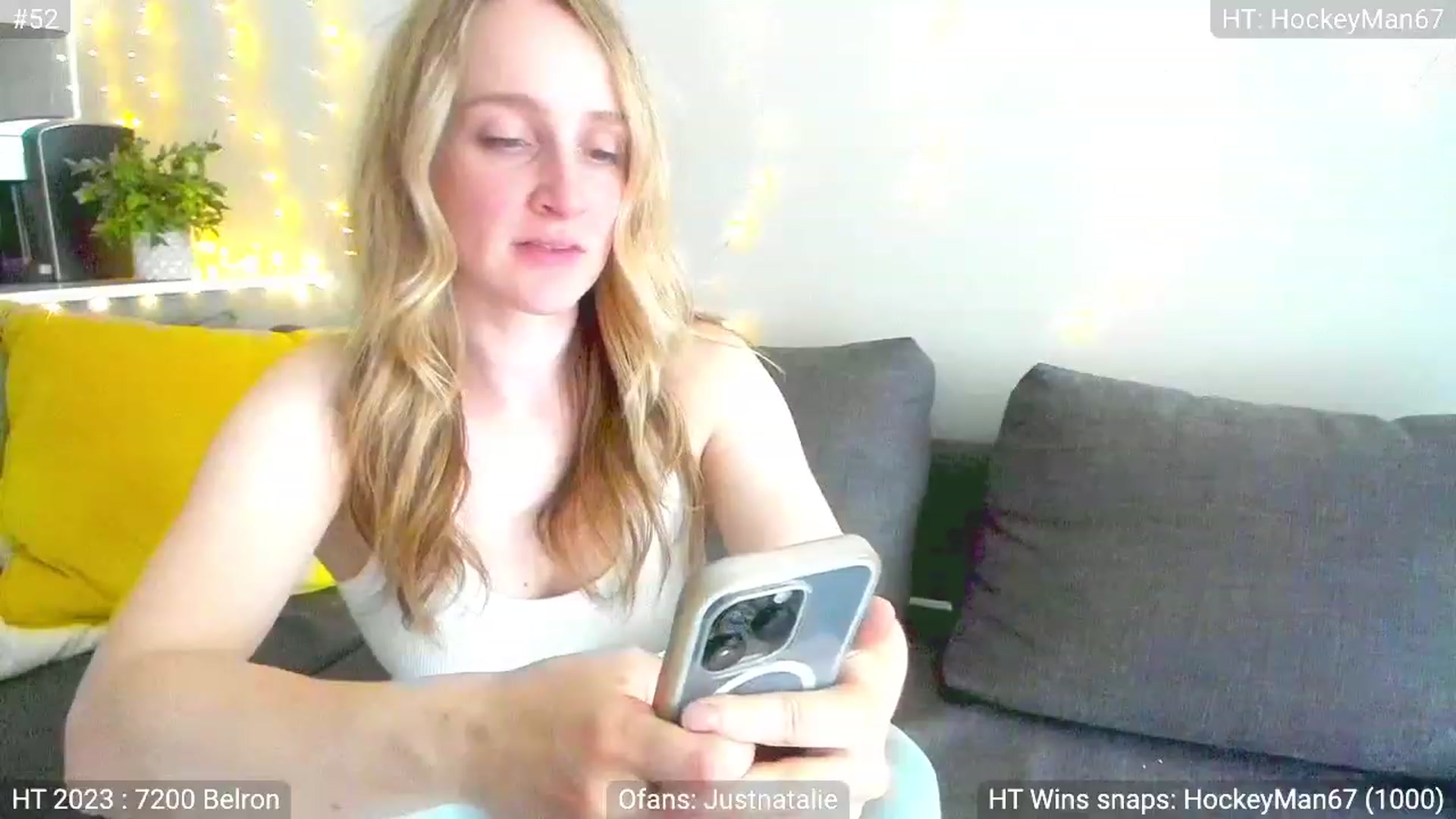 Gallery image thumbnail from JustNatalie's myfreecams stream on, 07/07/2023, 01:05 image 19 of 20