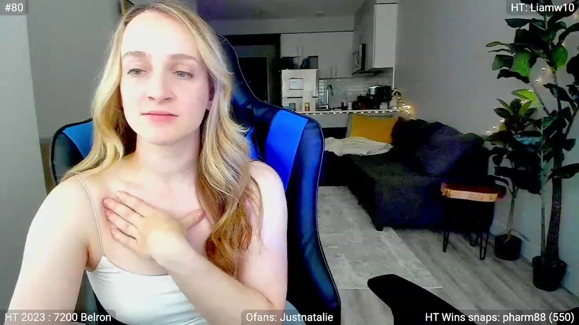 Gallery image thumbnail from JustNatalie's myfreecams stream on, 07/08/2023, 18:38 image 18 of 20