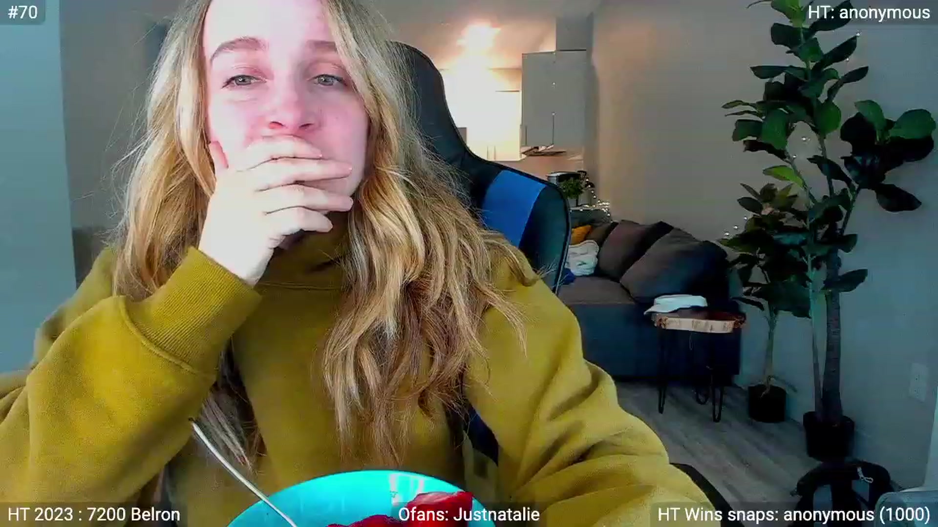Gallery image thumbnail from JustNatalie's myfreecams stream on, 07/10/2023, 21:13 image 14 of 20