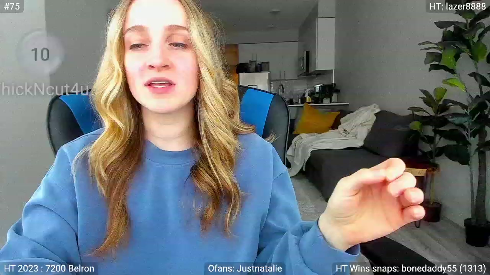 Gallery image thumbnail from JustNatalie's myfreecams stream on, 07/17/2023, 21:52 image 10 of 20