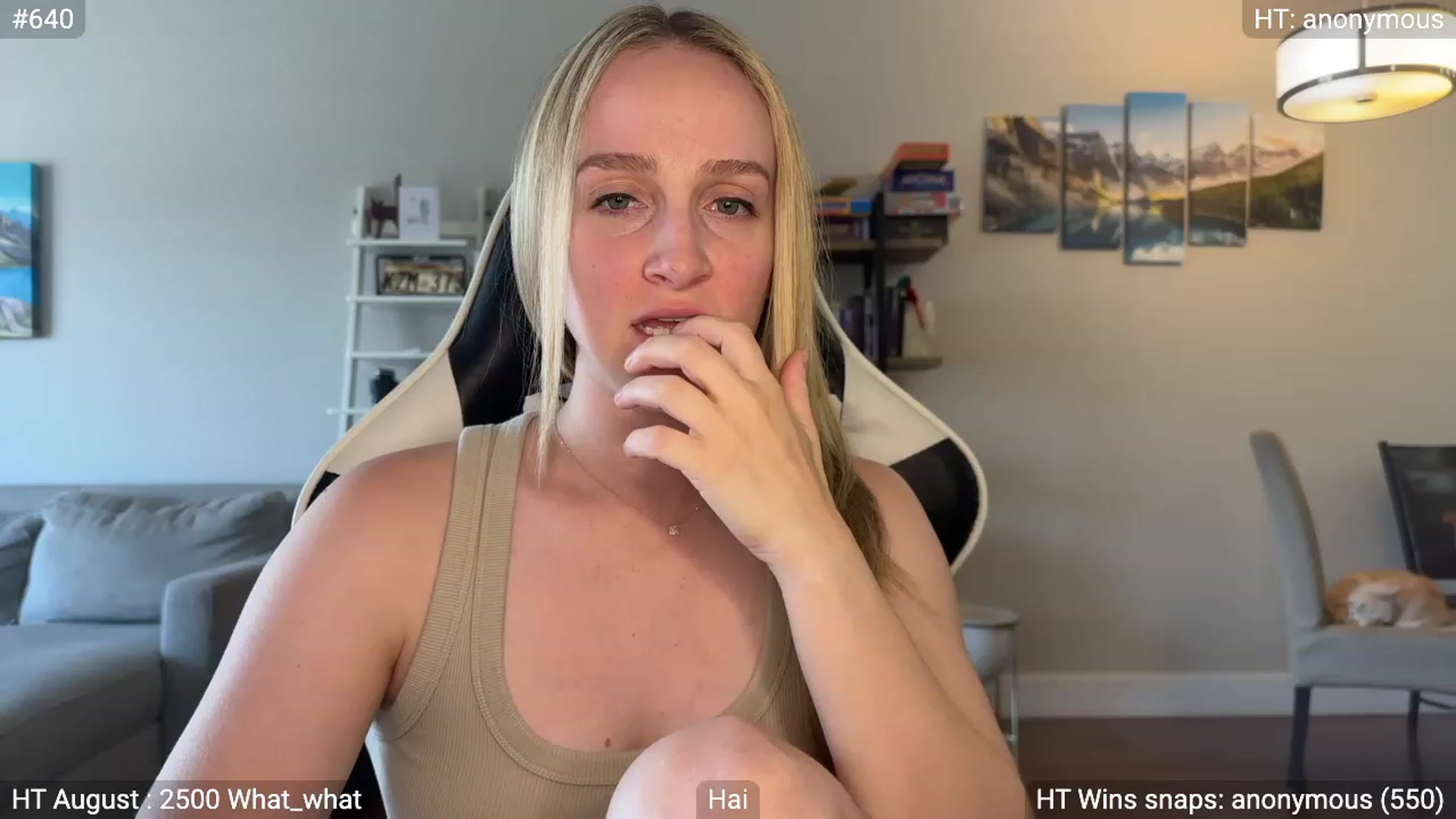 Gallery image thumbnail from JustNatalie's myfreecams stream on, 08/25/2023, 18:23 image 8 of 20