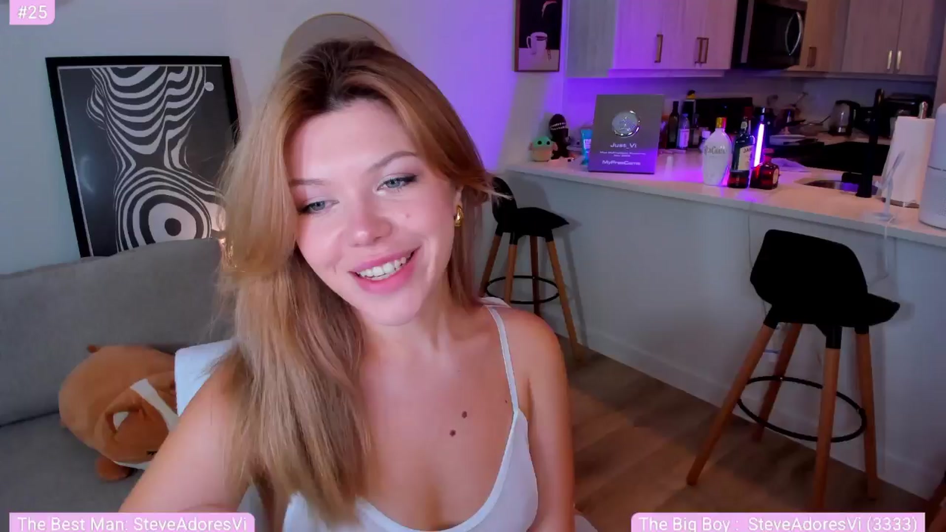 Gallery image thumbnail from Just_Vi's myfreecams stream on, 07/27/2025, 07:36 image 2 of 20