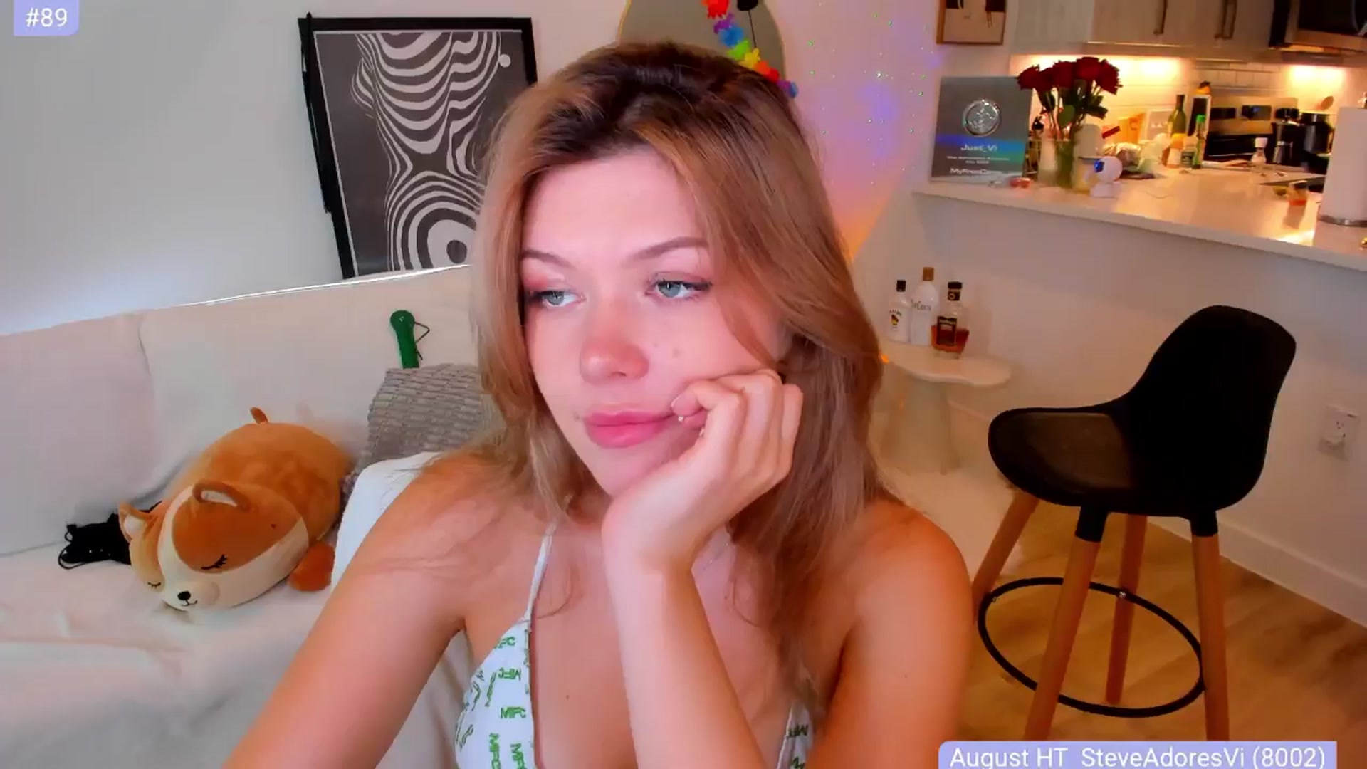 Gallery image thumbnail from Just_Vi's myfreecams stream on, 08/21/2025, 04:55 image 16 of 20