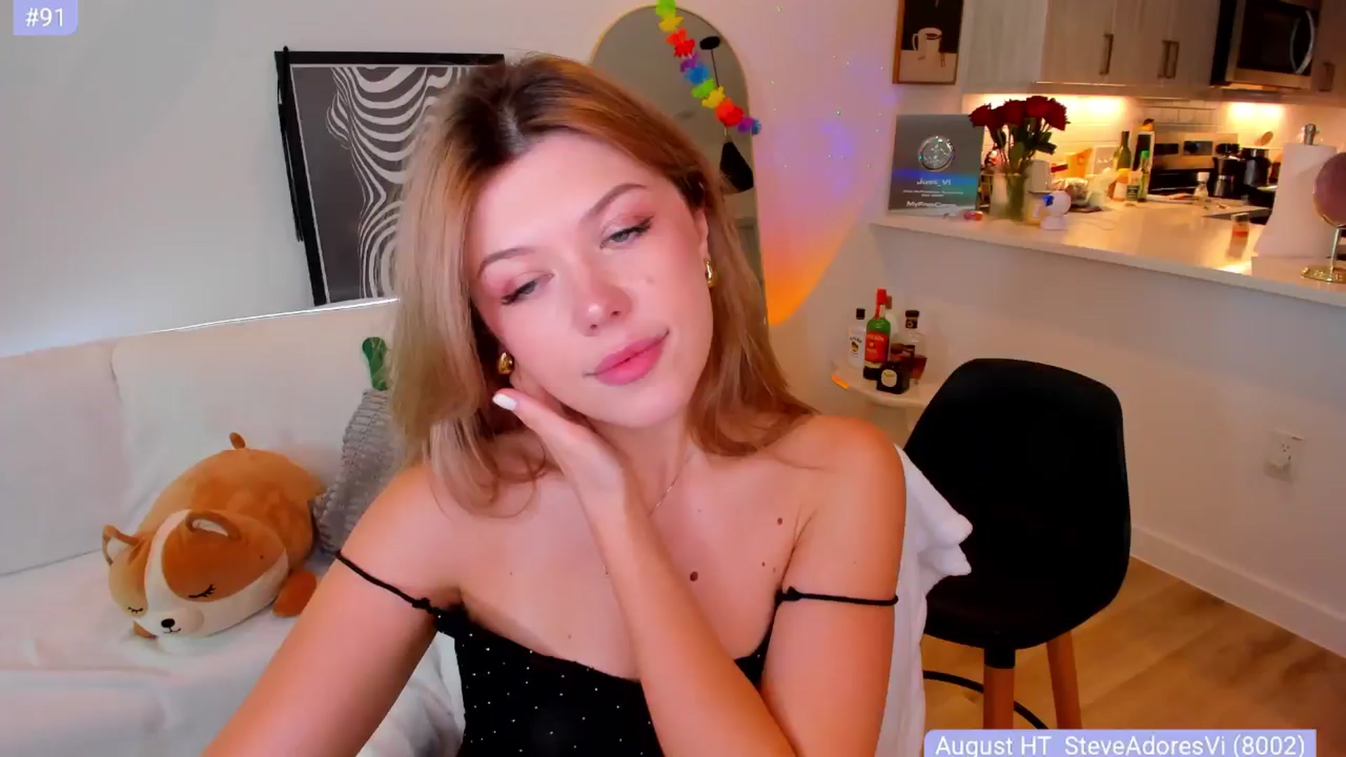 Gallery image thumbnail from Just_Vi's myfreecams stream on, 08/21/2025, 04:55 image 2 of 20