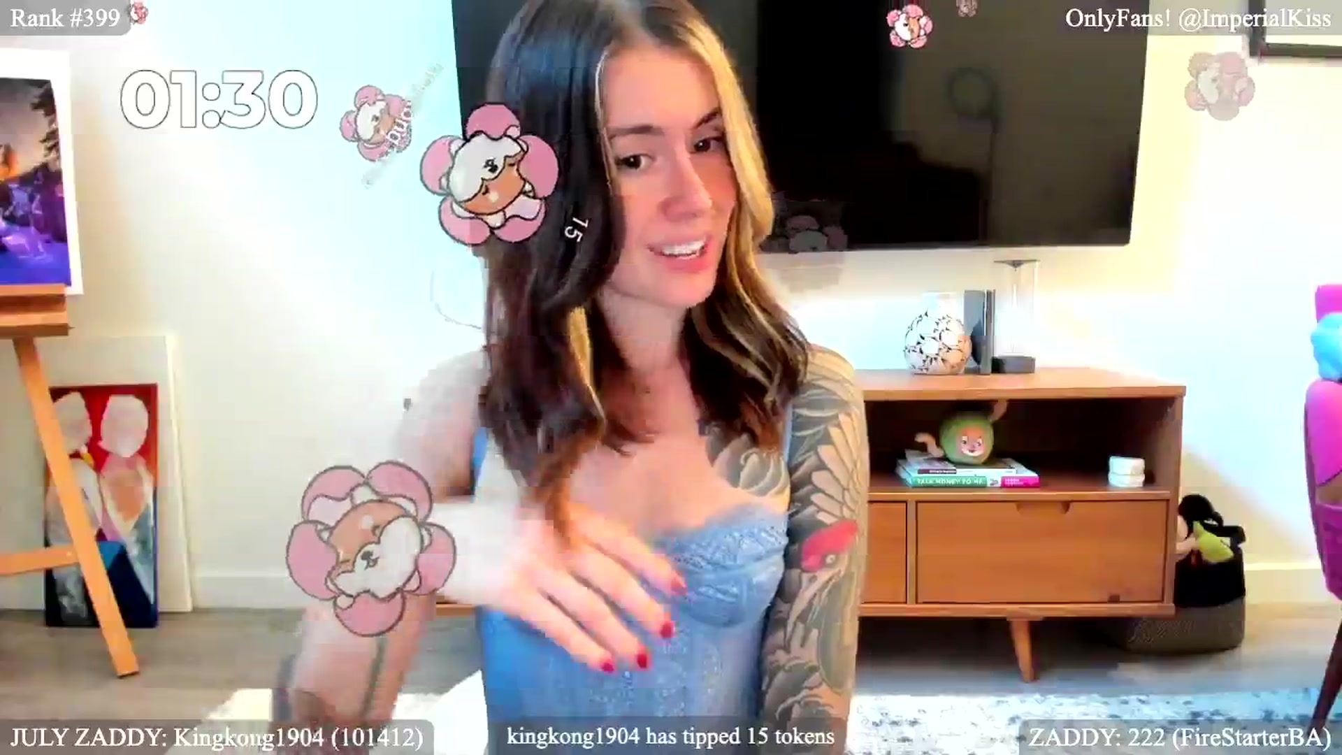 Gallery image thumbnail from KISSMESLOOTBA's myfreecams stream on, 07/02/2024, 22:28 image 7 of 20
