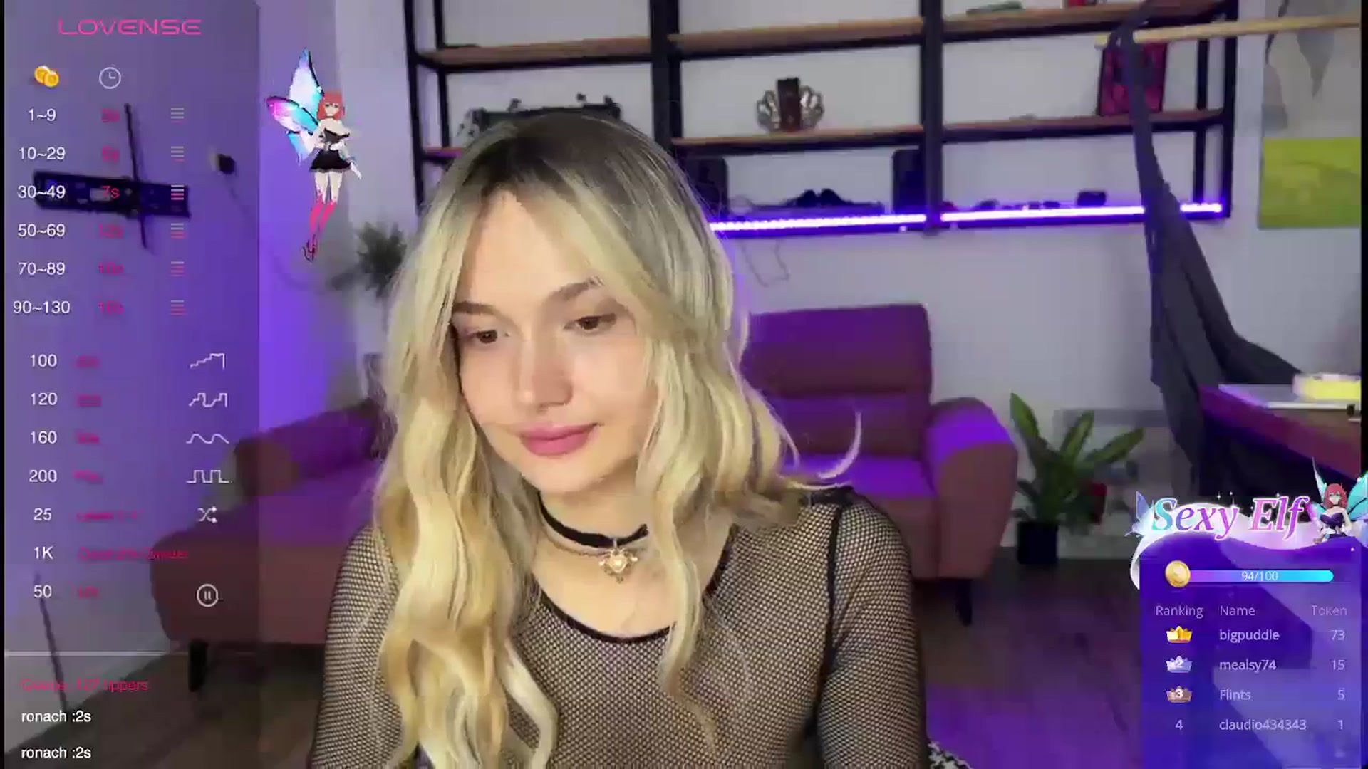 Gallery image thumbnail from Kaccey_K's myfreecams stream on, 12/12/2023, 01:25 image 9 of 20