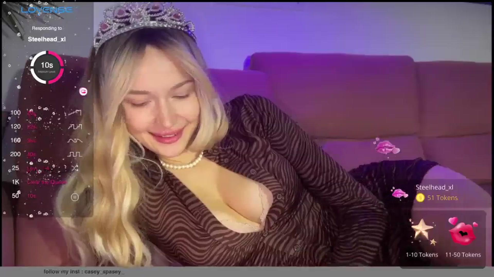 Gallery image thumbnail from Kaccey_K's myfreecams stream on, 12/28/2023, 03:22 image 10 of 20