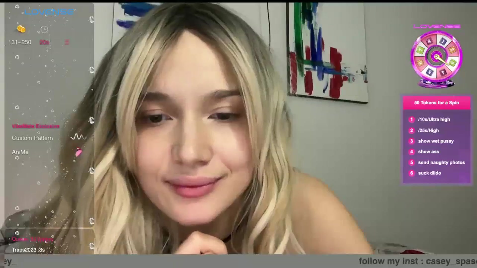 Gallery image thumbnail from Kaccey_K's myfreecams stream on, 01/07/2024, 01:10 image 16 of 20
