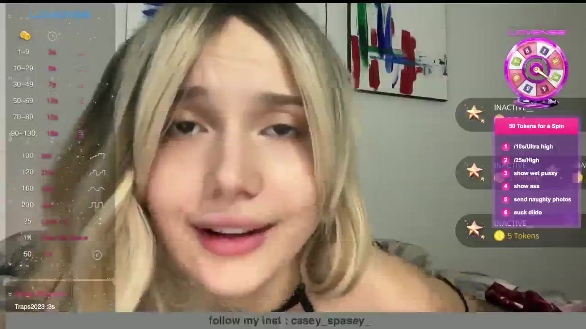 Gallery image thumbnail from Kaccey_K's myfreecams stream on, 01/07/2024, 01:10 image 20 of 20