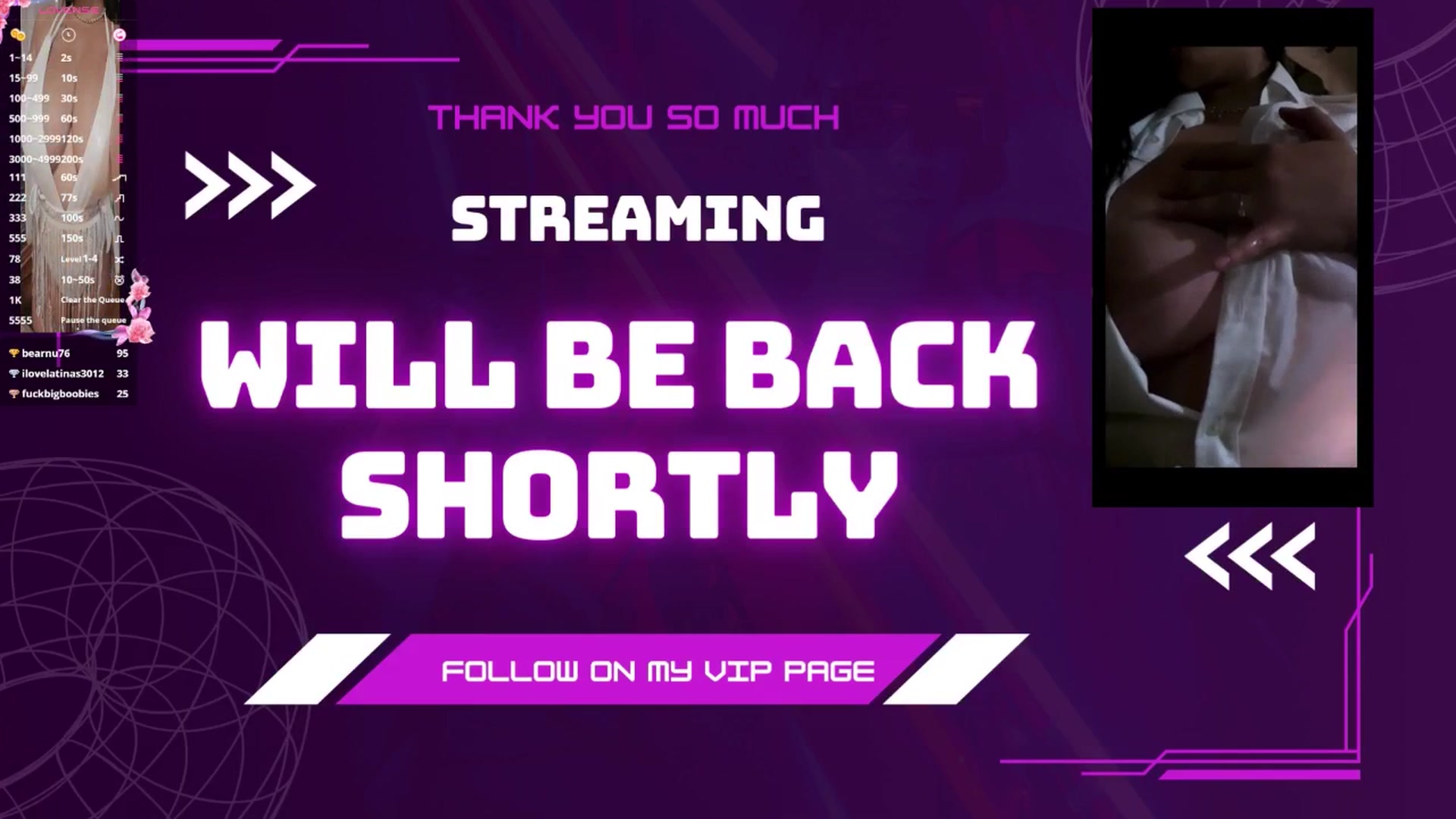 Gallery image thumbnail from KairaFantasy's myfreecams stream on, 01/19/2025, 16:31 image 19 of 20