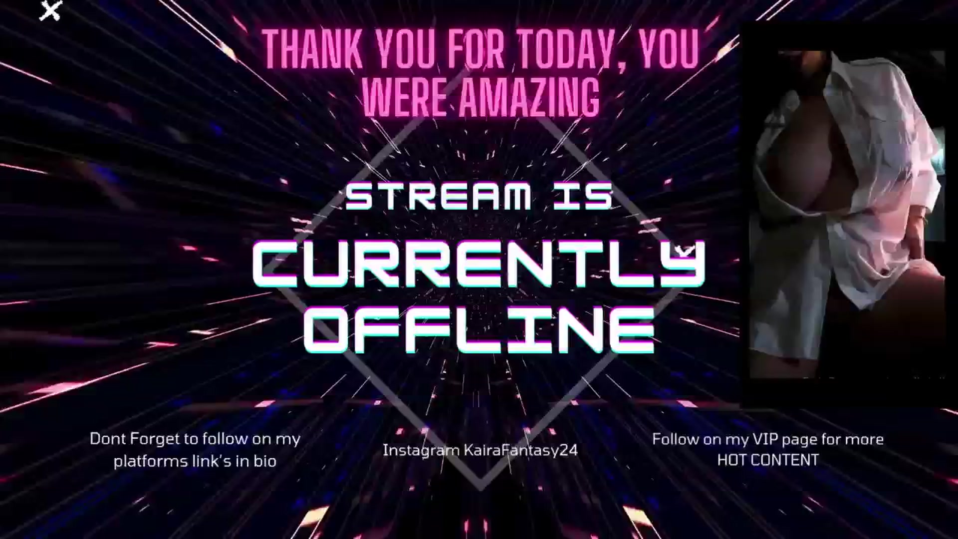 Gallery image thumbnail from KairaFantasy's myfreecams stream on, 04/21/2025, 23:00 image 20 of 20