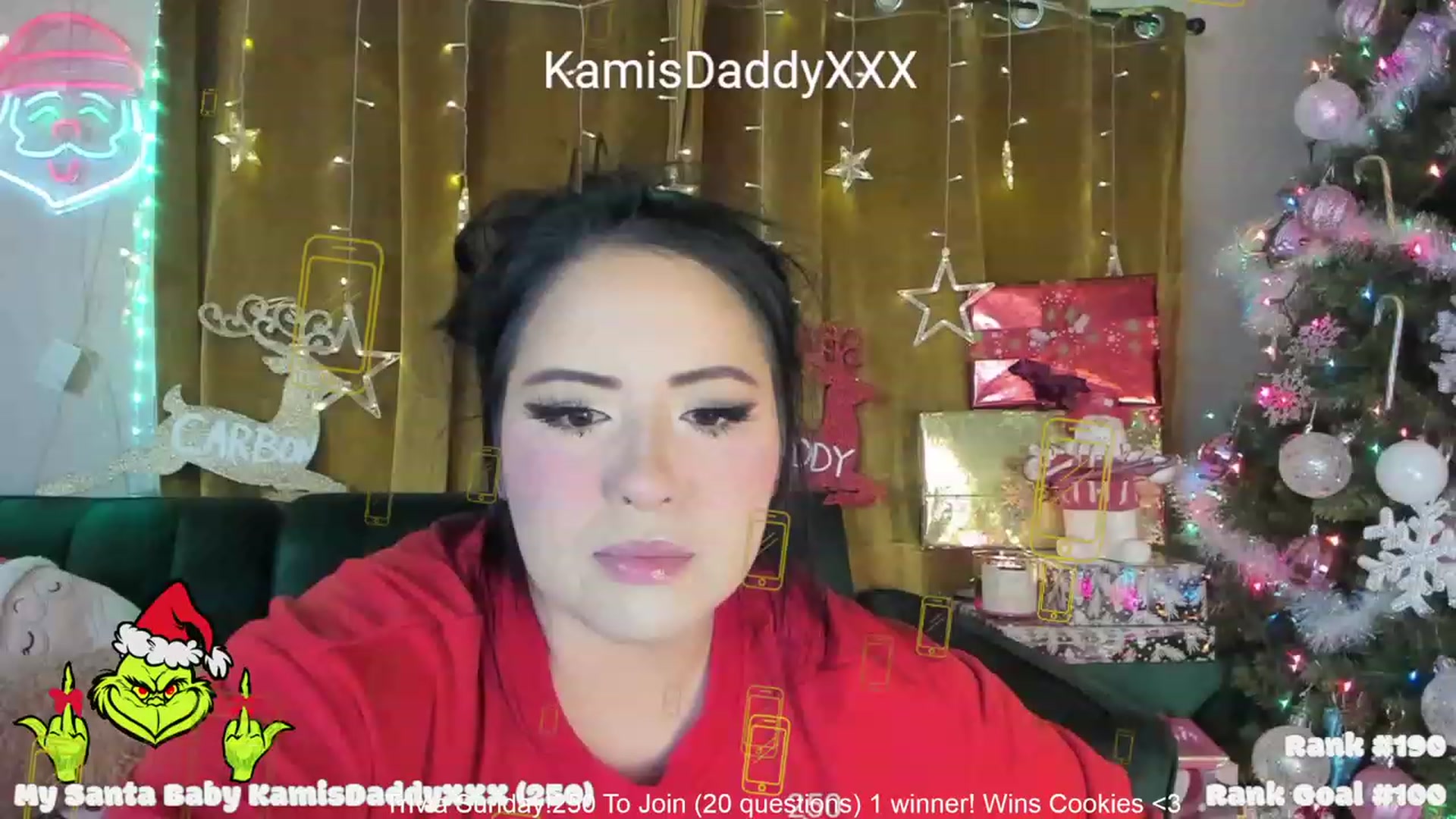 Gallery image thumbnail from Kamila__'s myfreecams stream on, 12/12/2022, 01:39 image 12 of 20