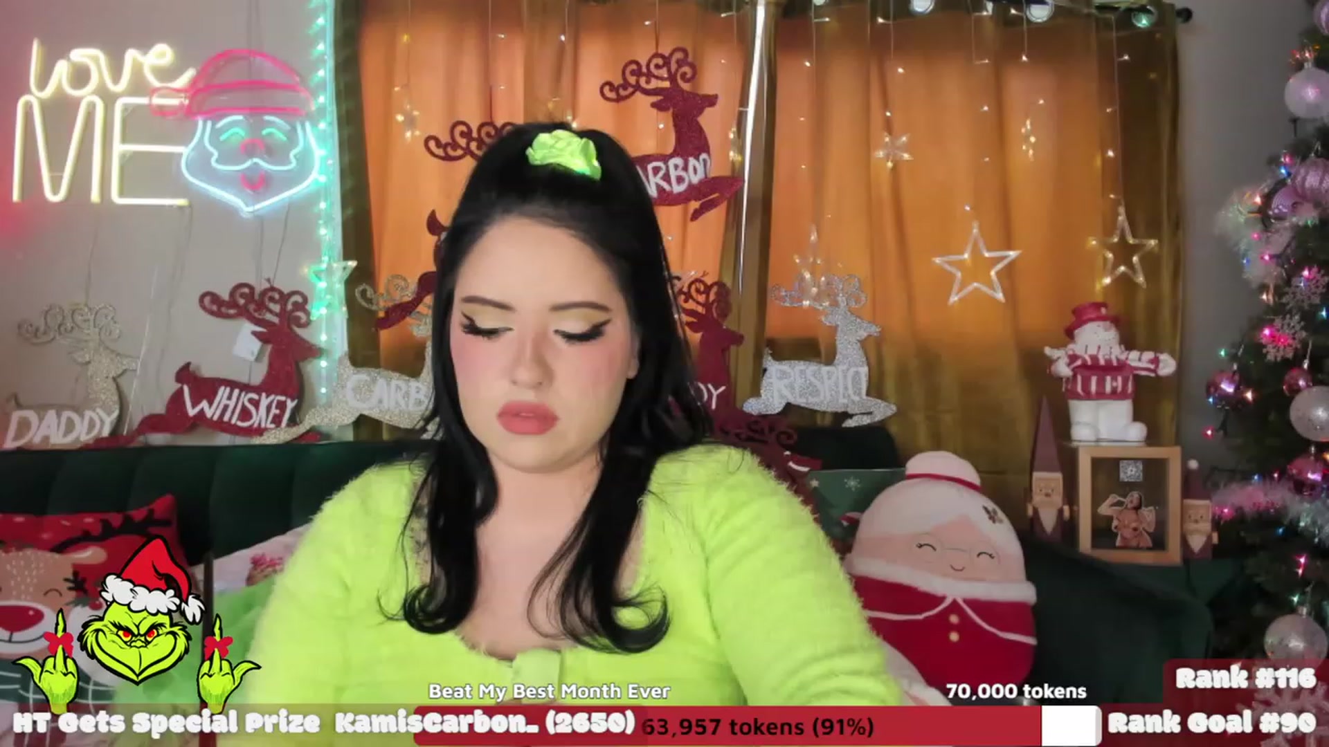 Gallery image thumbnail from Kamila__'s myfreecams stream on, 12/25/2022, 20:50 image 19 of 20