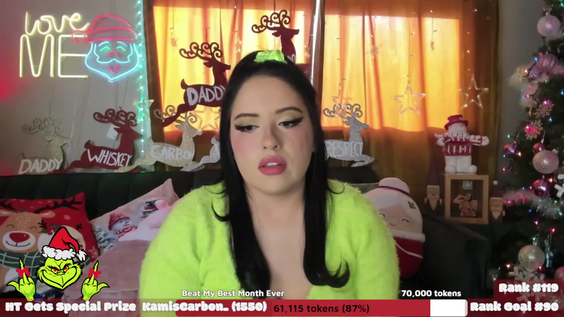 Gallery image thumbnail from Kamila__'s myfreecams stream on, 12/25/2022, 20:50 image 5 of 20