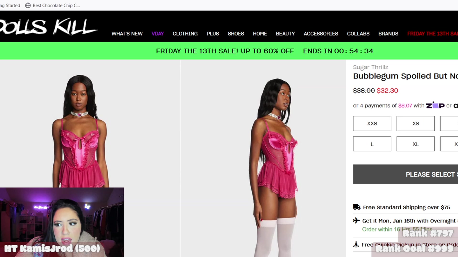 Gallery image thumbnail from Kamila__'s myfreecams stream on, 01/13/2023, 03:56 image 13 of 20