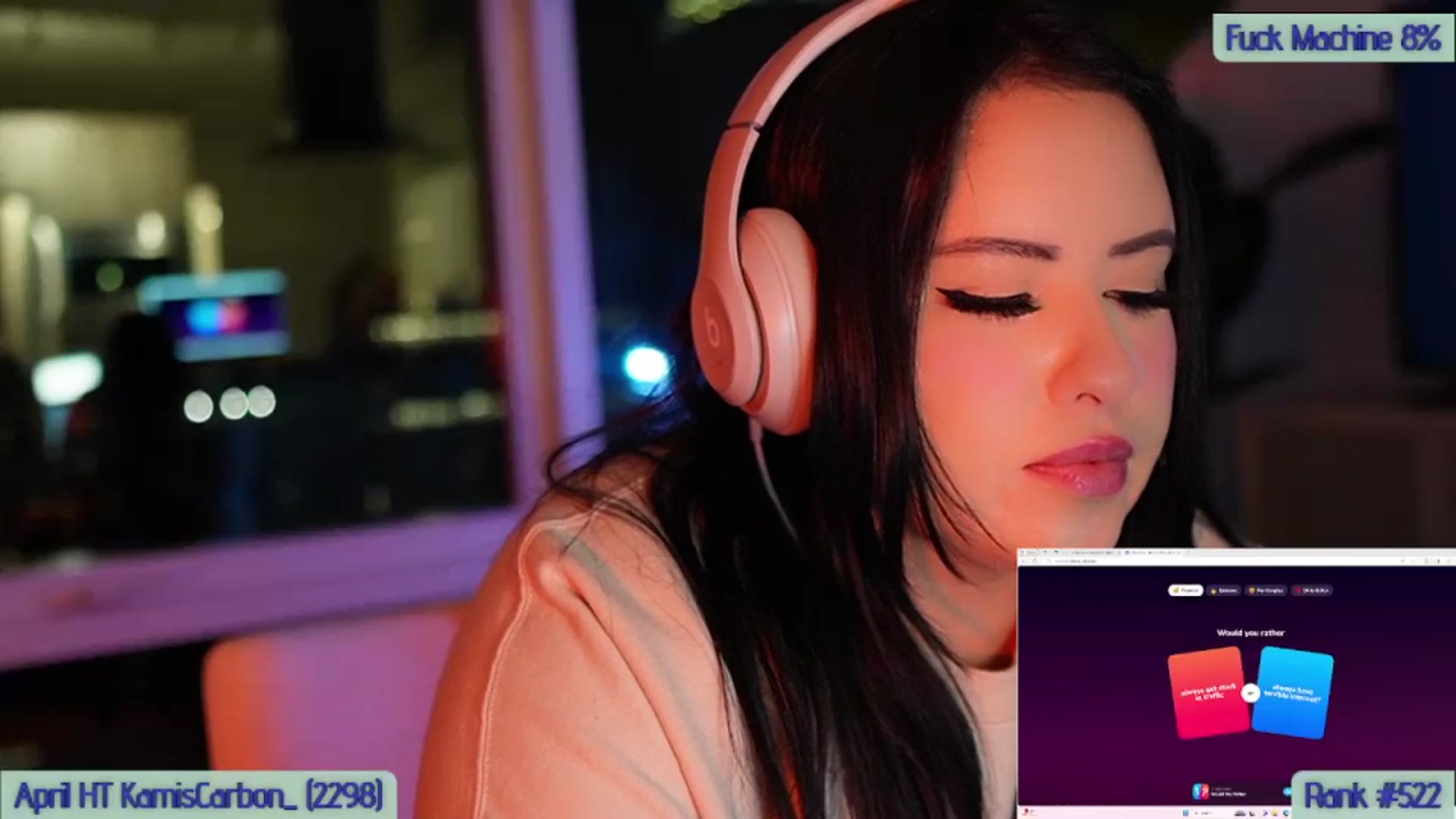 Gallery image thumbnail from Kamila__'s myfreecams stream on, 04/06/2024, 06:27 image 10 of 20