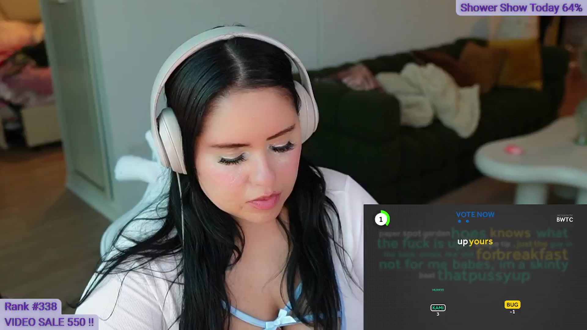 Gallery image thumbnail from Kamila__'s myfreecams stream on, 07/12/2024, 12:11 image 8 of 20