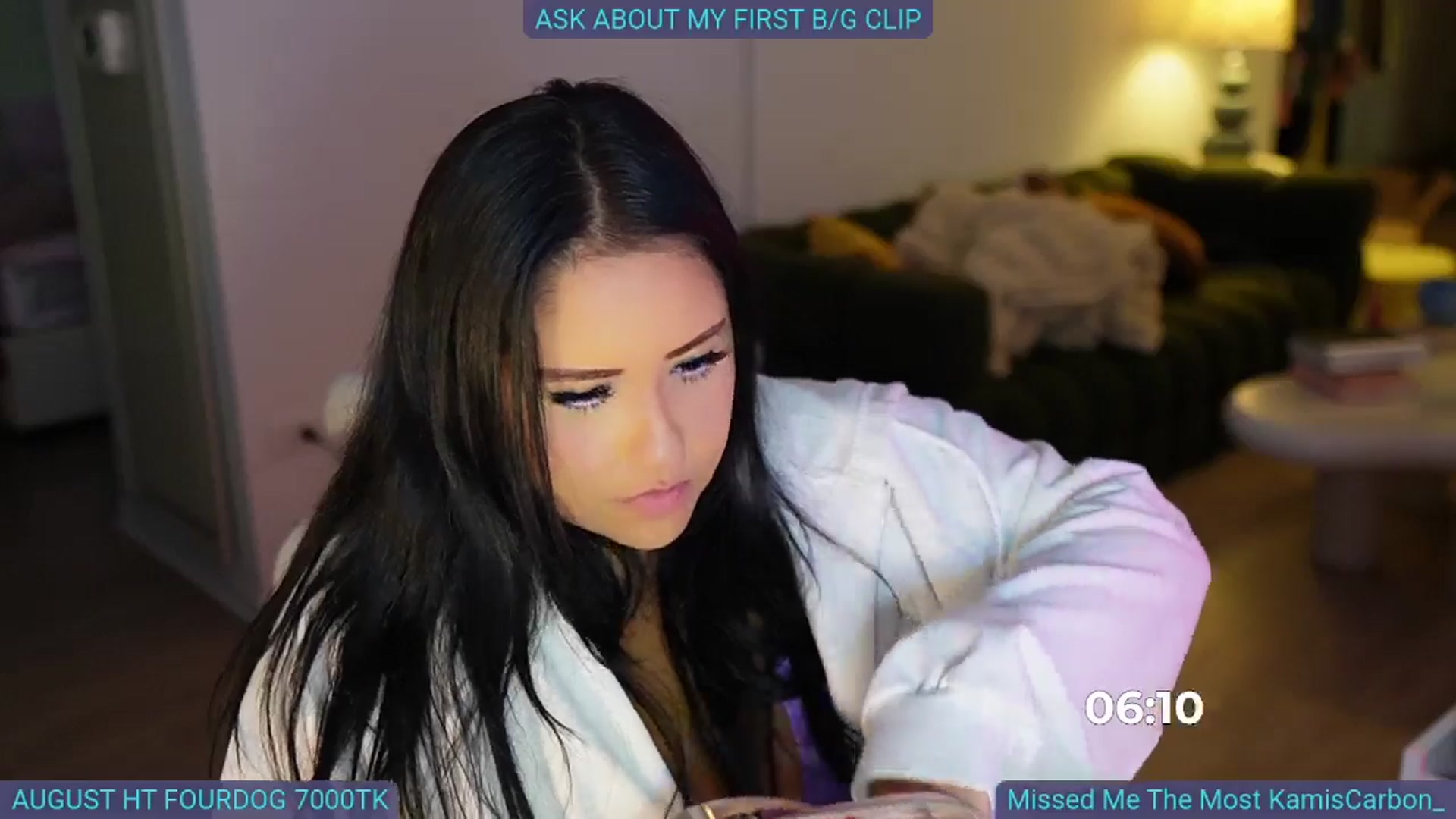 Gallery image thumbnail from Kamila__'s myfreecams stream on, 08/15/2024, 04:22 image 9 of 20