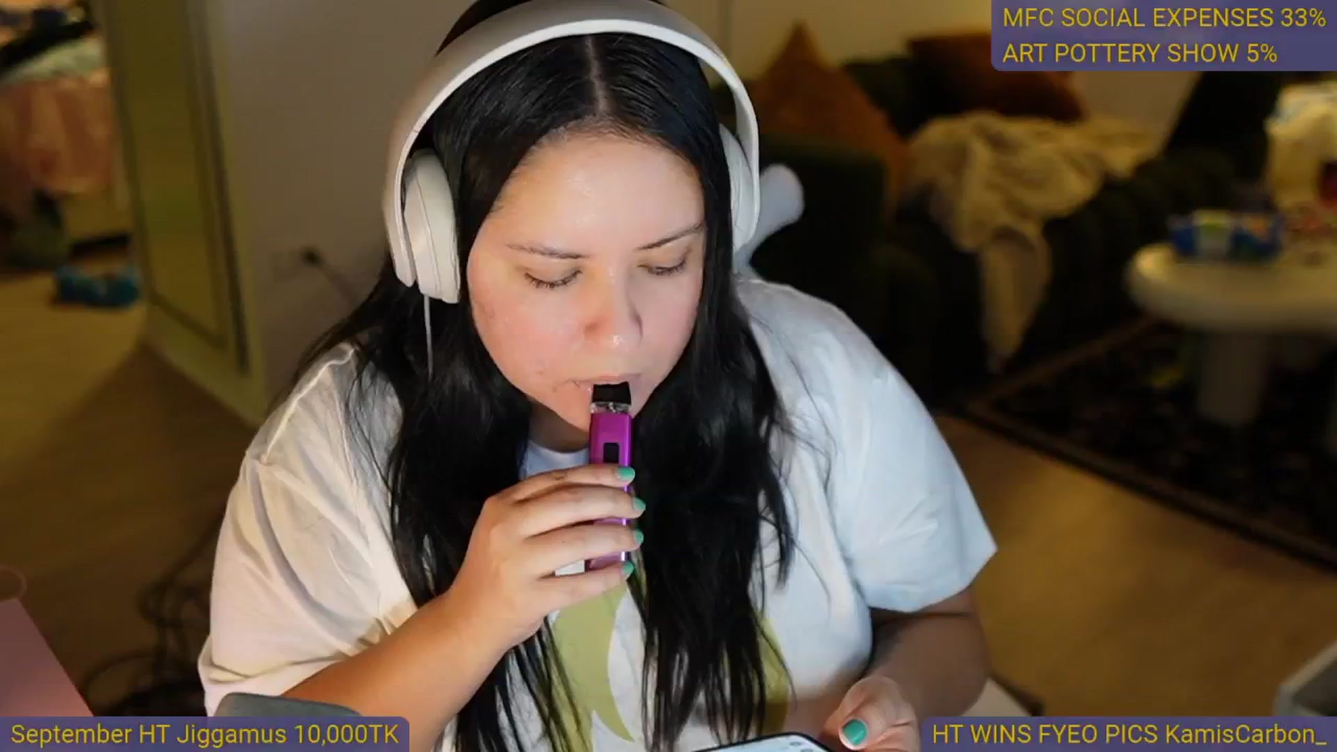 Gallery image thumbnail from Kamila__'s myfreecams stream on, 09/20/2024, 08:54 image 5 of 20