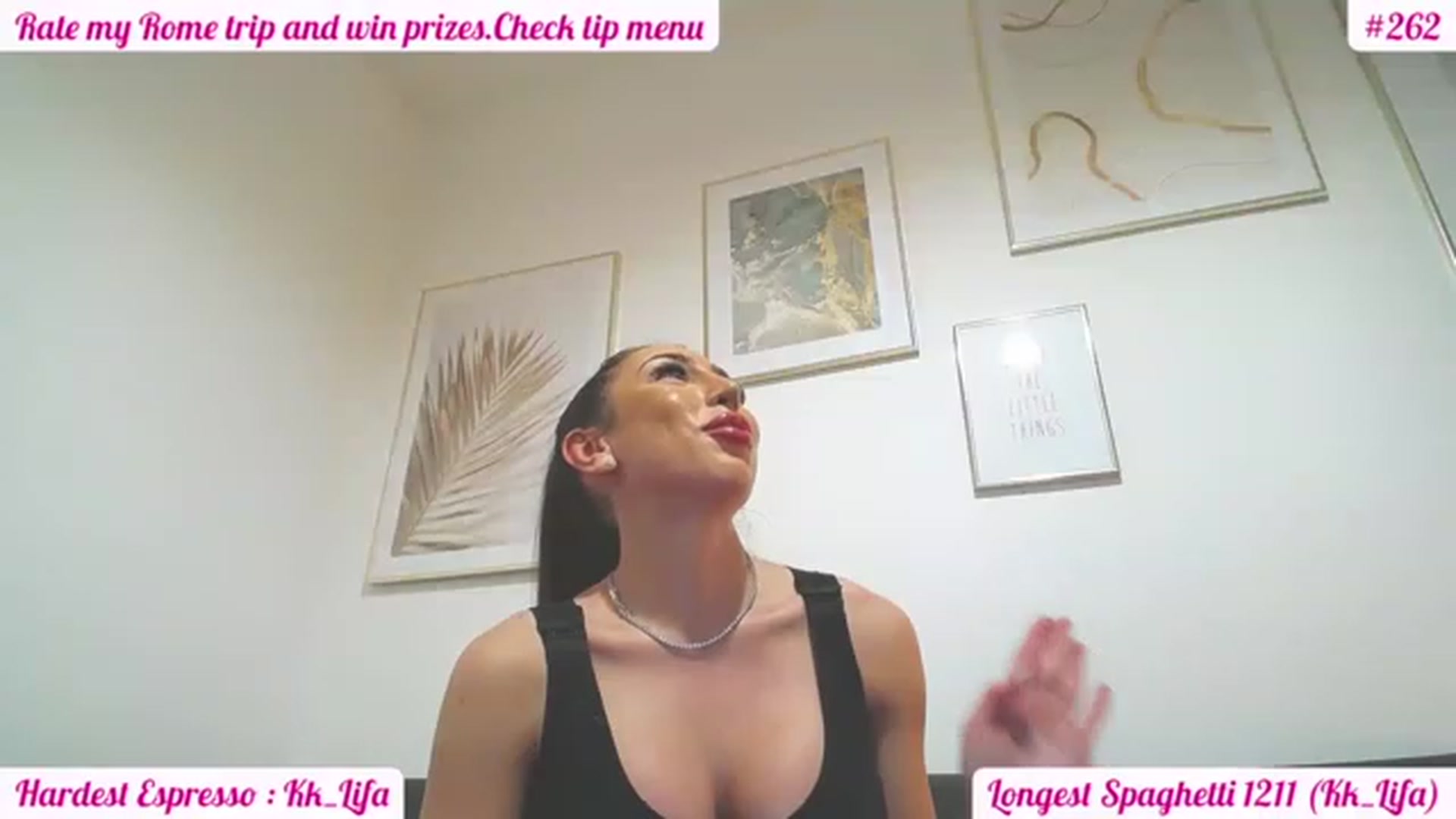 Gallery image thumbnail from KaraKhalifa's myfreecams stream on, 04/02/2023, 20:08 image 20 of 20