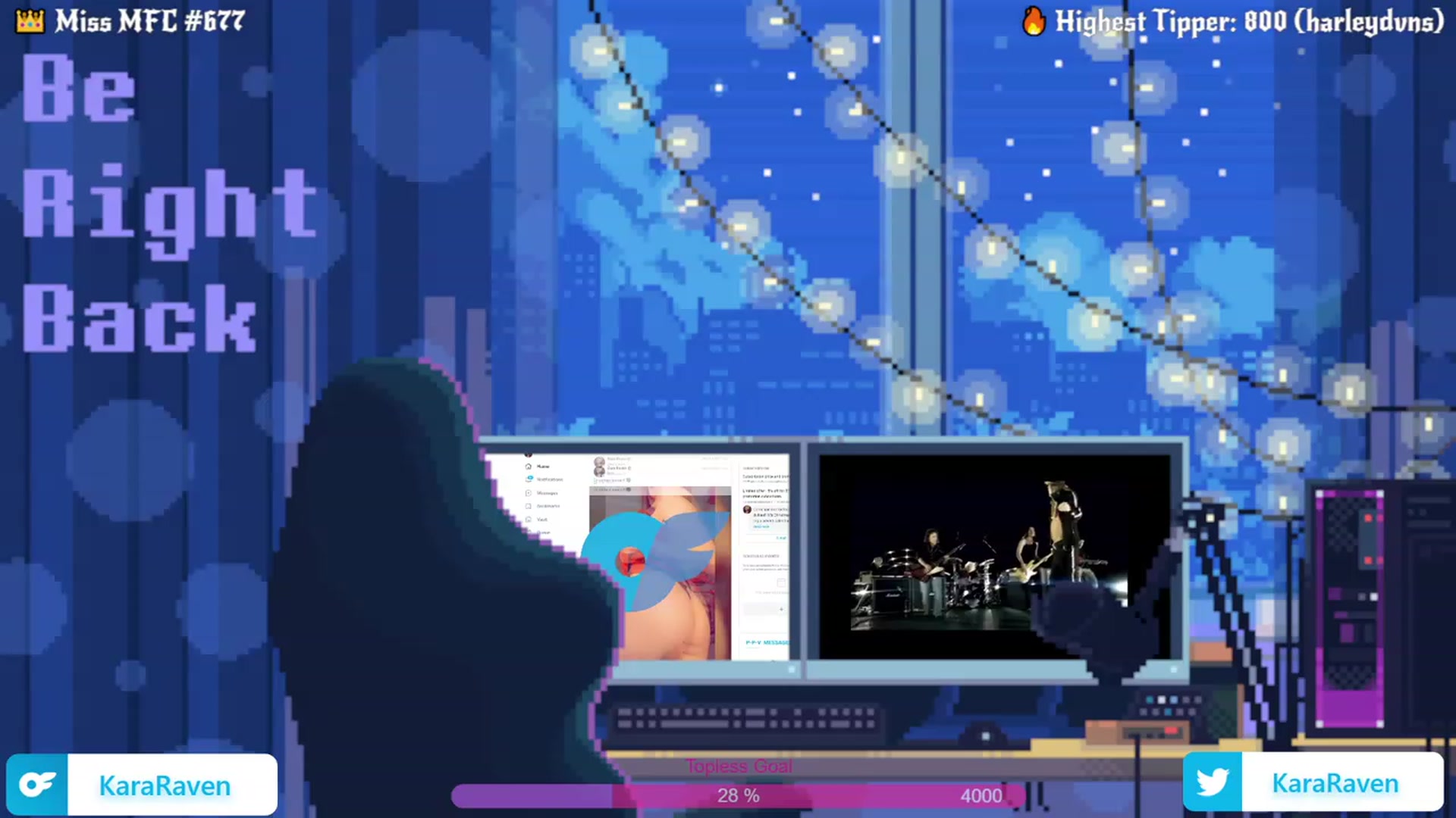 Gallery image thumbnail from KaraRaven's myfreecams stream on, 01/23/2023, 04:27 image 7 of 20
