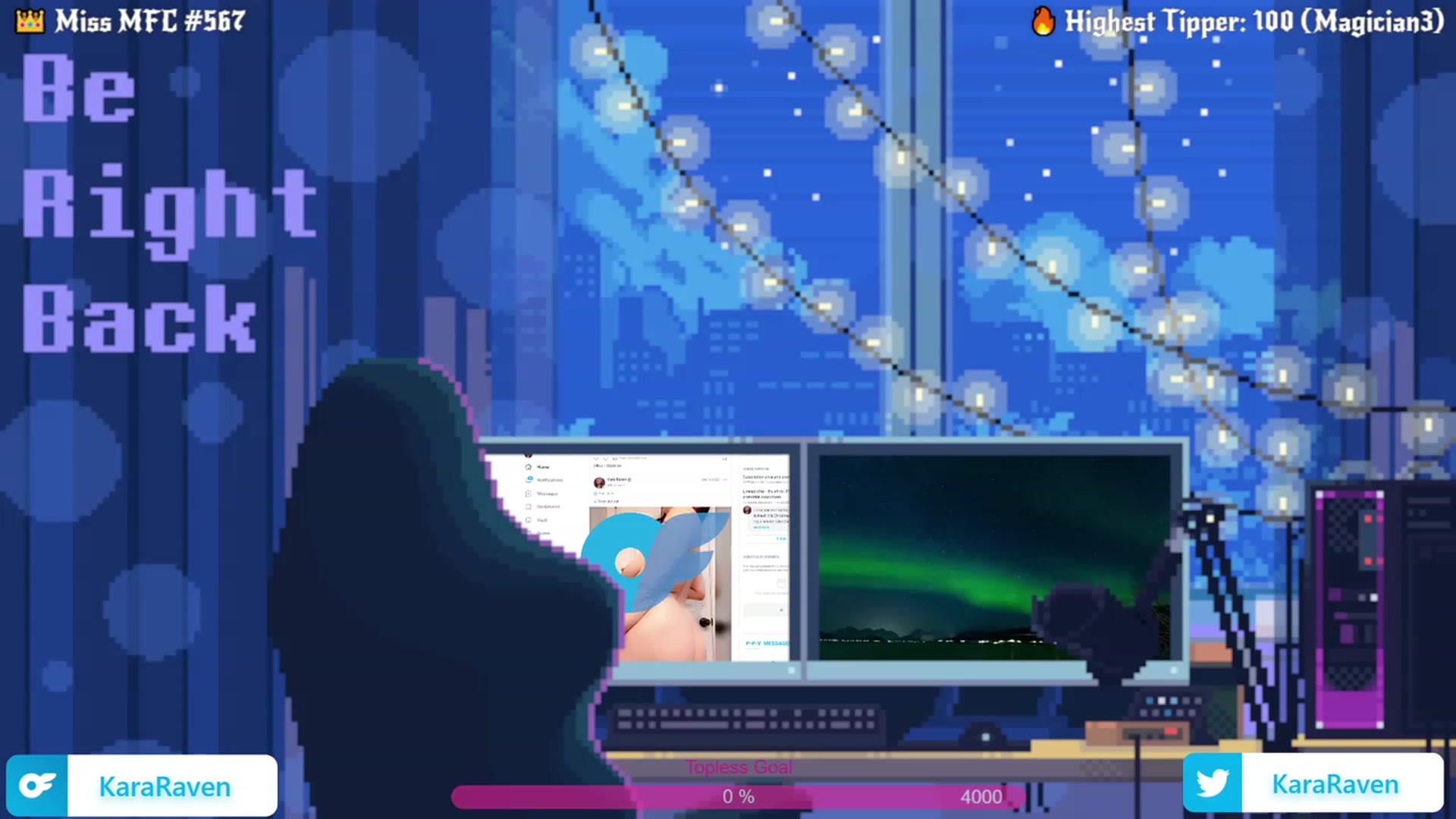 Gallery image thumbnail from KaraRaven's myfreecams stream on, 01/31/2023, 04:11 image 6 of 20