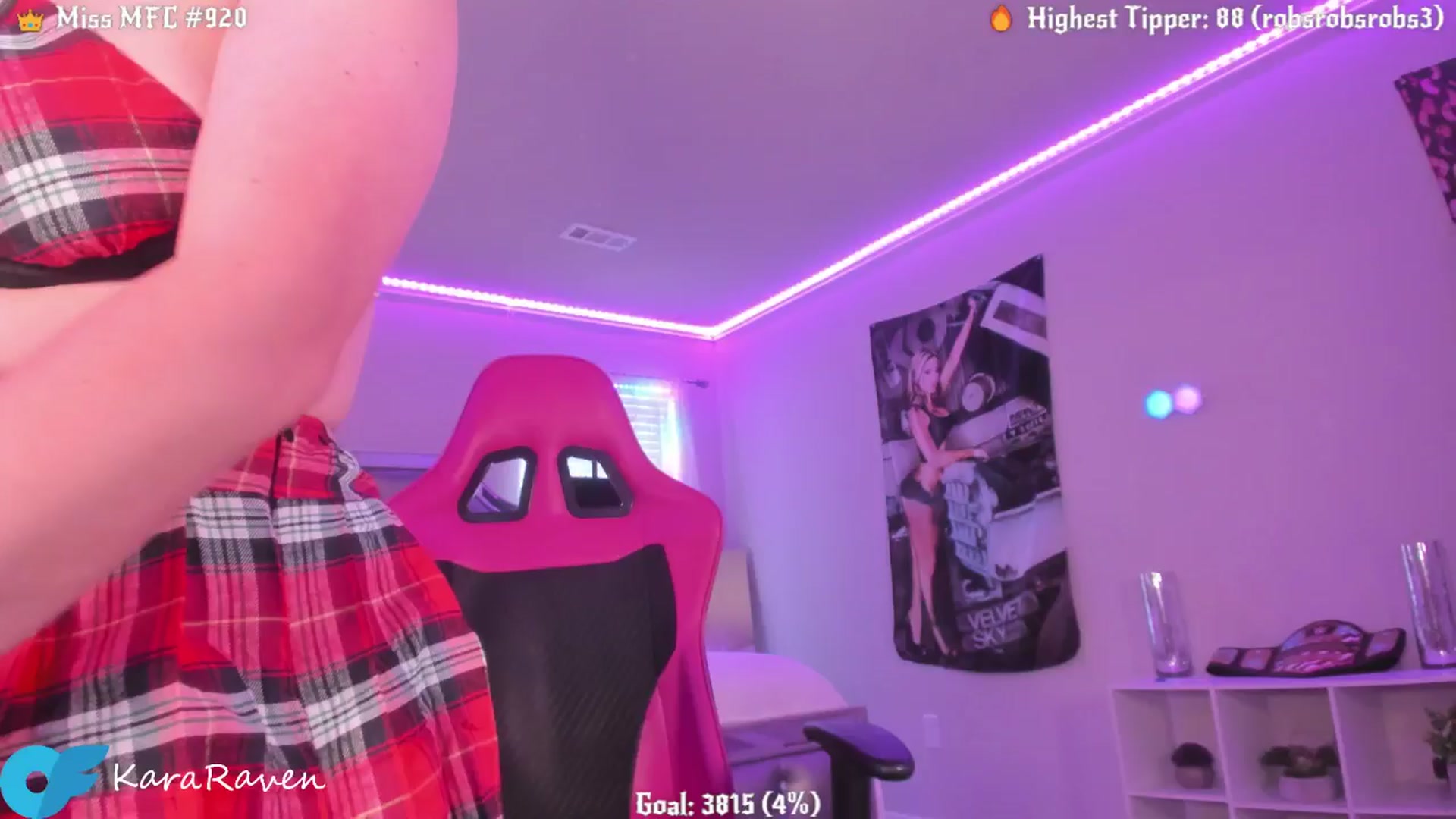 Gallery image thumbnail from KaraRaven's myfreecams stream on, 07/22/2024, 15:21 image 3 of 20