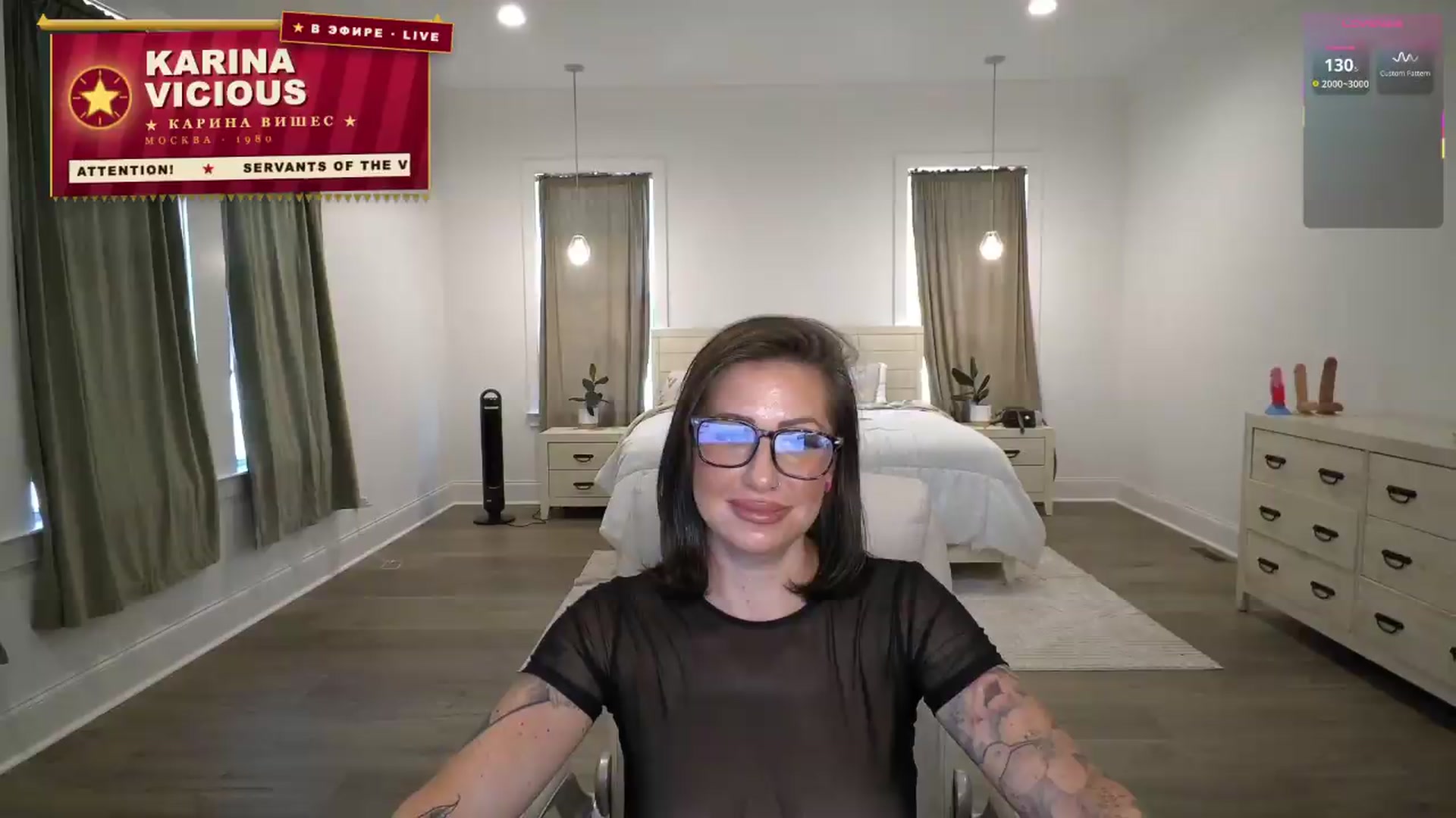 Gallery image thumbnail from KarinaVicious's myfreecams stream on, 09/10/2026, 17:45 image 1 of 20