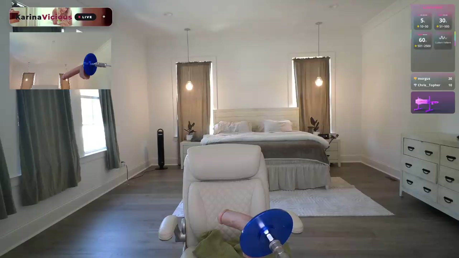 Gallery image thumbnail from KarinaVicious's myfreecams stream on, 09/16/2026, 17:24 image 1 of 20