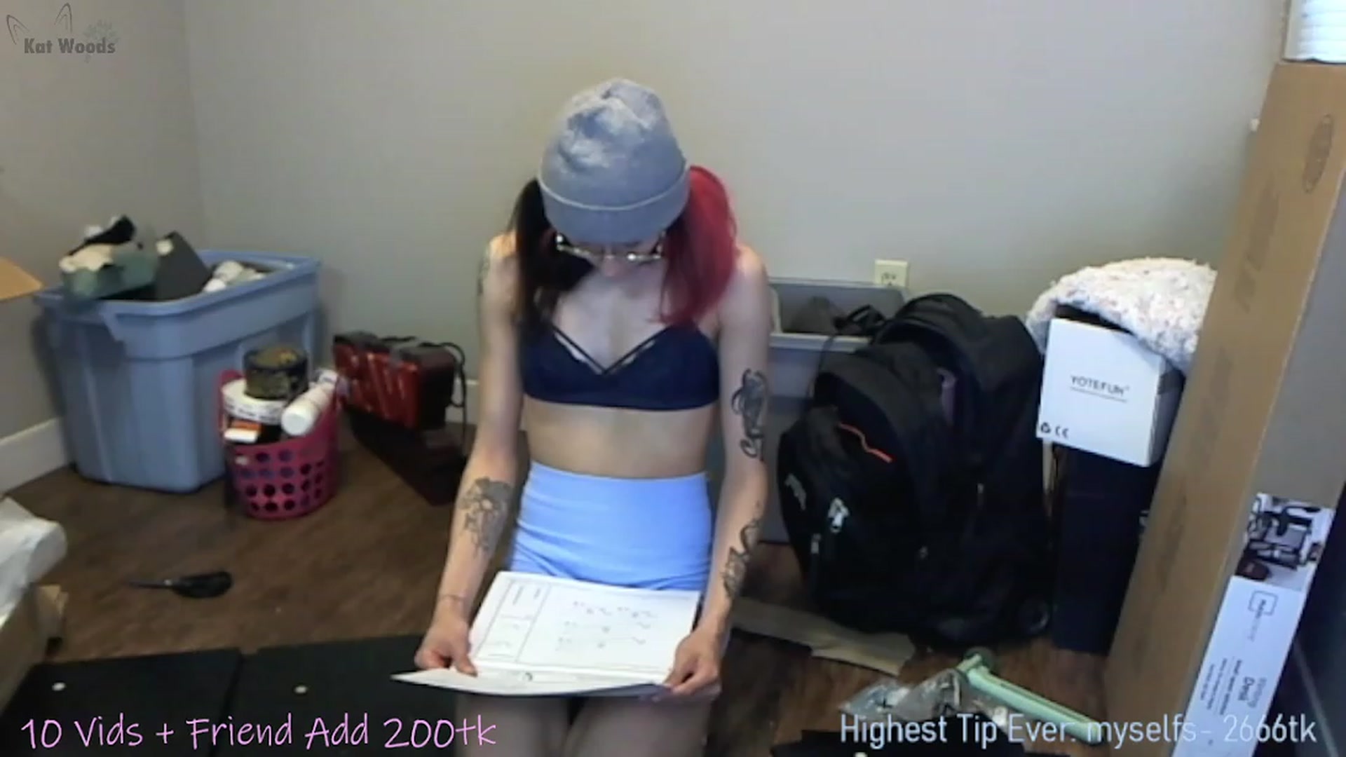 Gallery image thumbnail from KatWoods's myfreecams stream on, 02/18/2023, 21:12 image 7 of 20