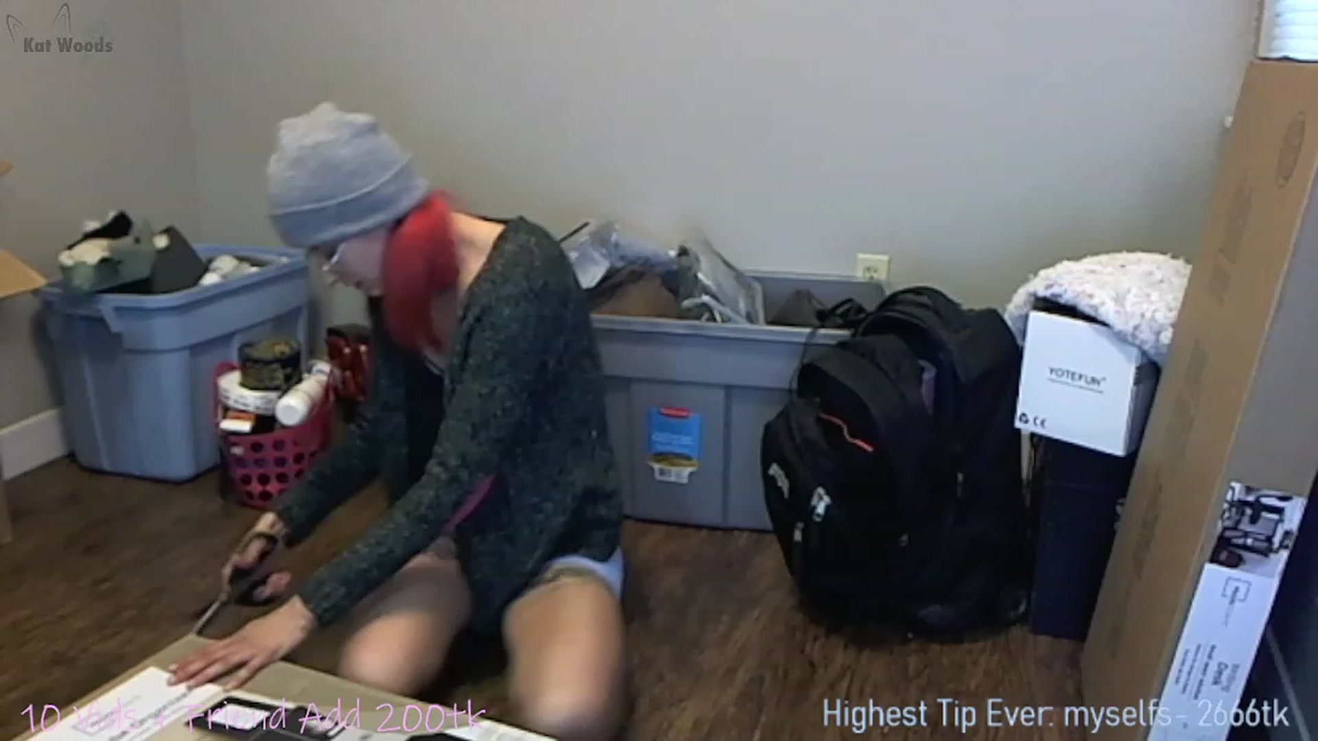 Gallery image thumbnail from KatWoods's myfreecams stream on, 02/18/2023, 21:12 image 2 of 20