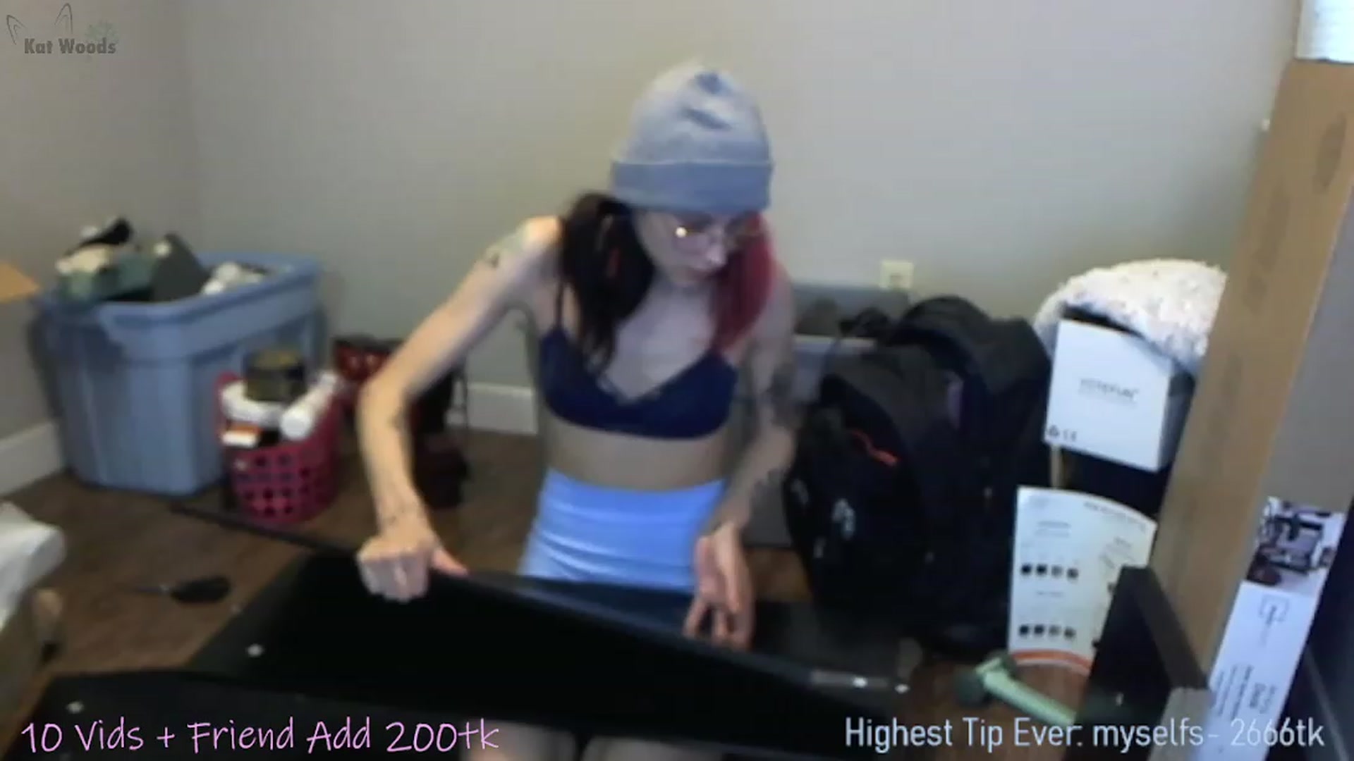 Gallery image thumbnail from KatWoods's myfreecams stream on, 02/18/2023, 21:12 image 11 of 20
