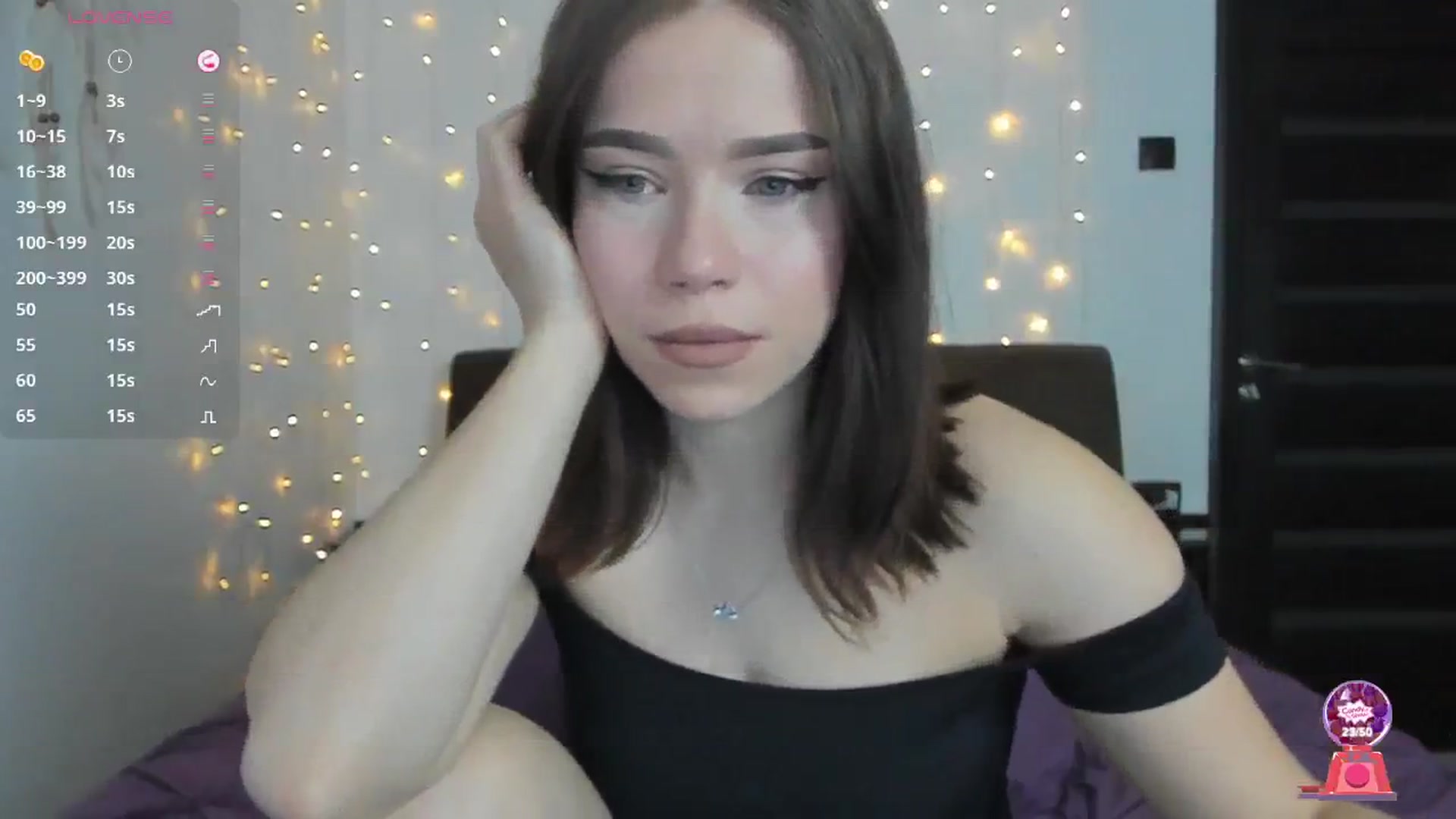 Gallery image thumbnail from Katherin's myfreecams stream on, 10/26/2024, 19:00 image 7 of 20