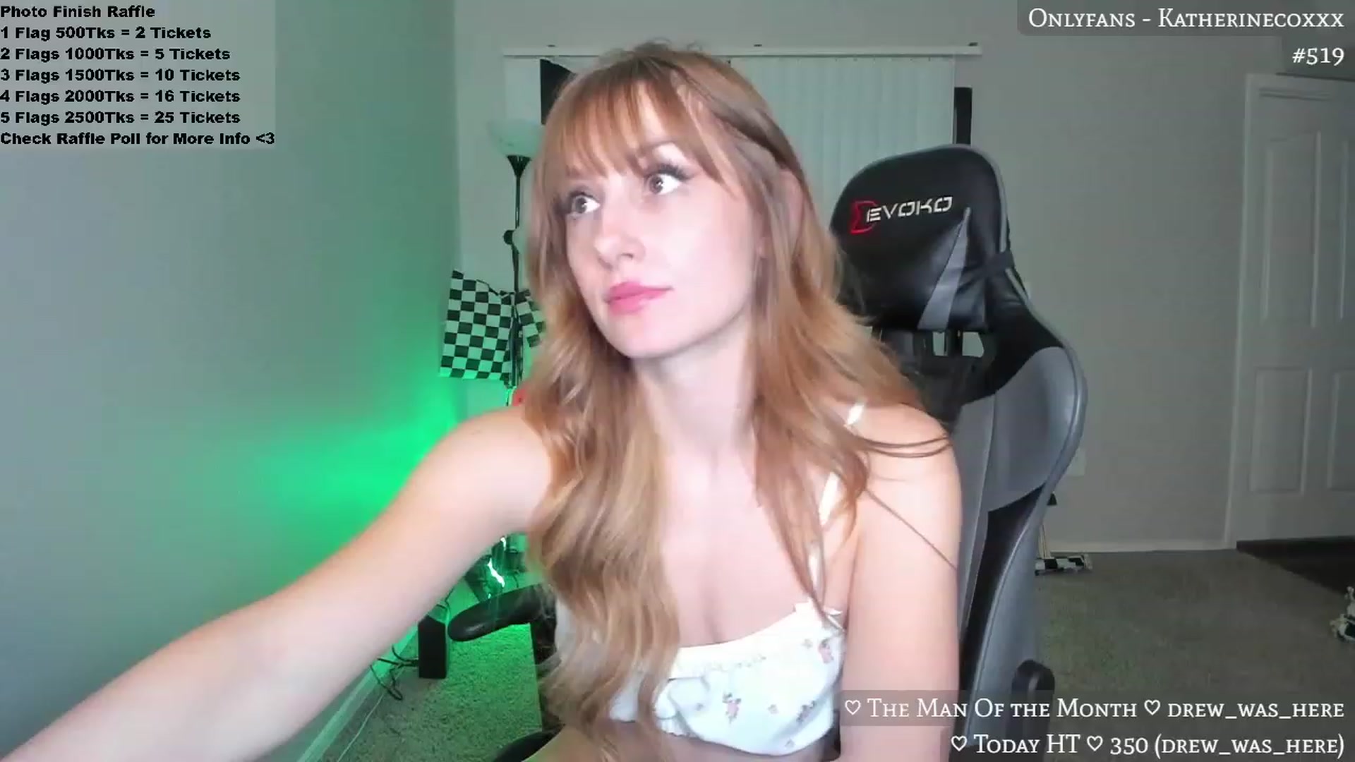 Gallery image thumbnail from KatherineCox's myfreecams stream on, 02/01/2023, 23:39 image 4 of 20