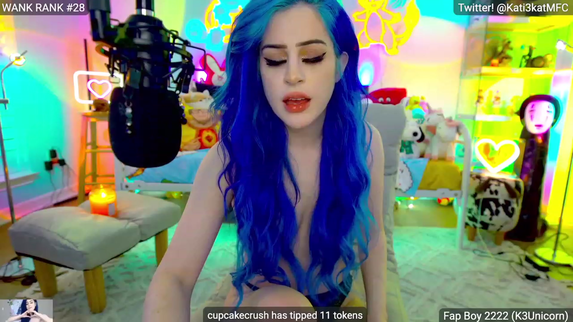 Gallery image thumbnail from Kati3Kat's myfreecams stream on, 11/23/2022, 02:49 image 20 of 20