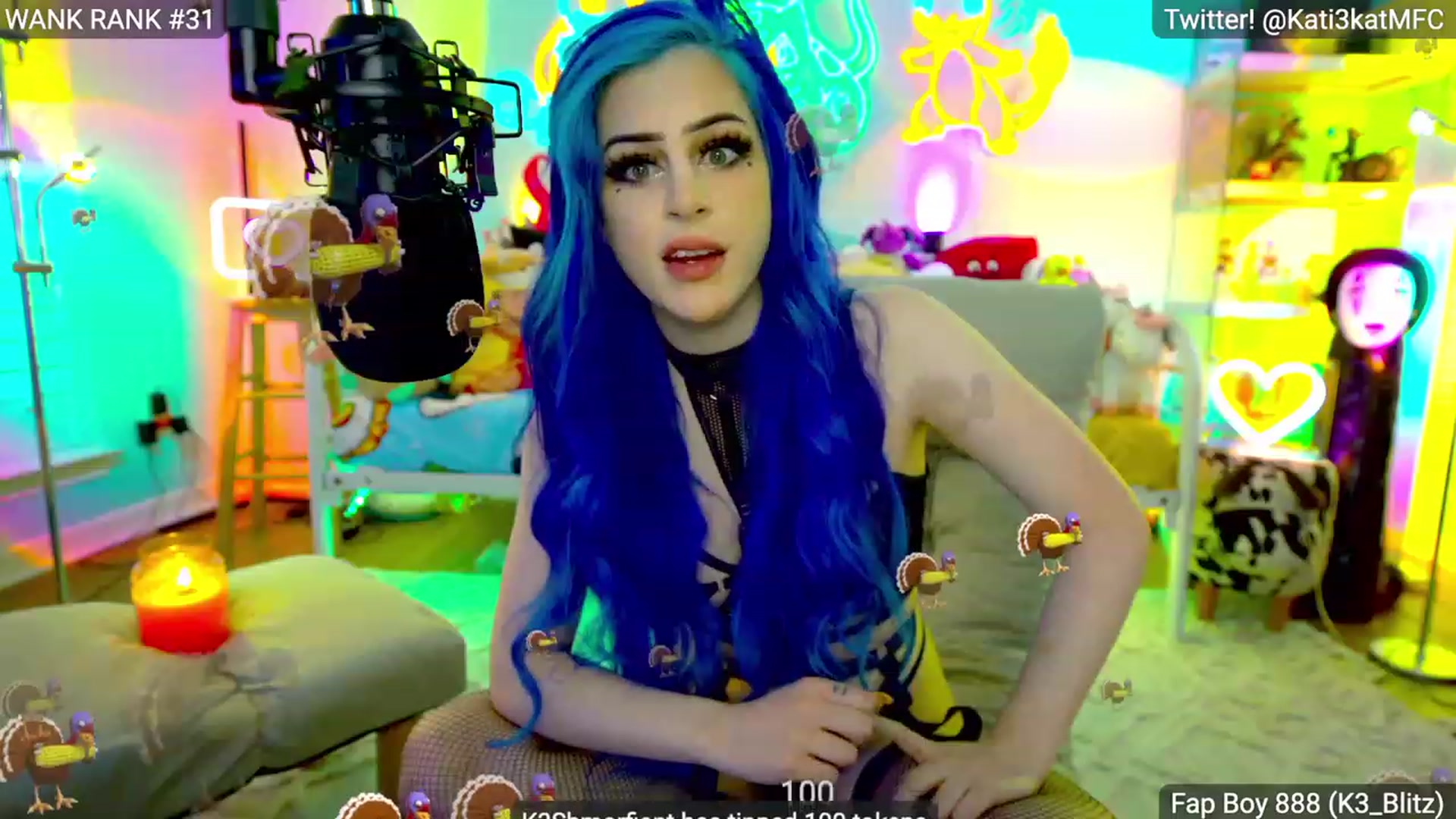 Gallery image thumbnail from Kati3Kat's myfreecams stream on, 11/26/2022, 05:55 image 17 of 20