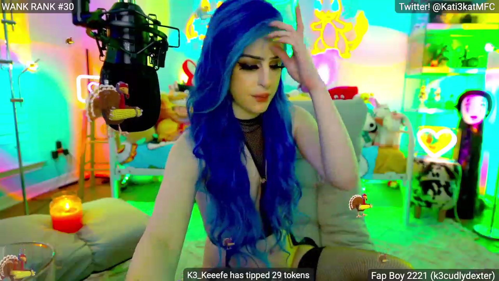 Gallery image thumbnail from Kati3Kat's myfreecams stream on, 11/26/2022, 08:15 image 9 of 20