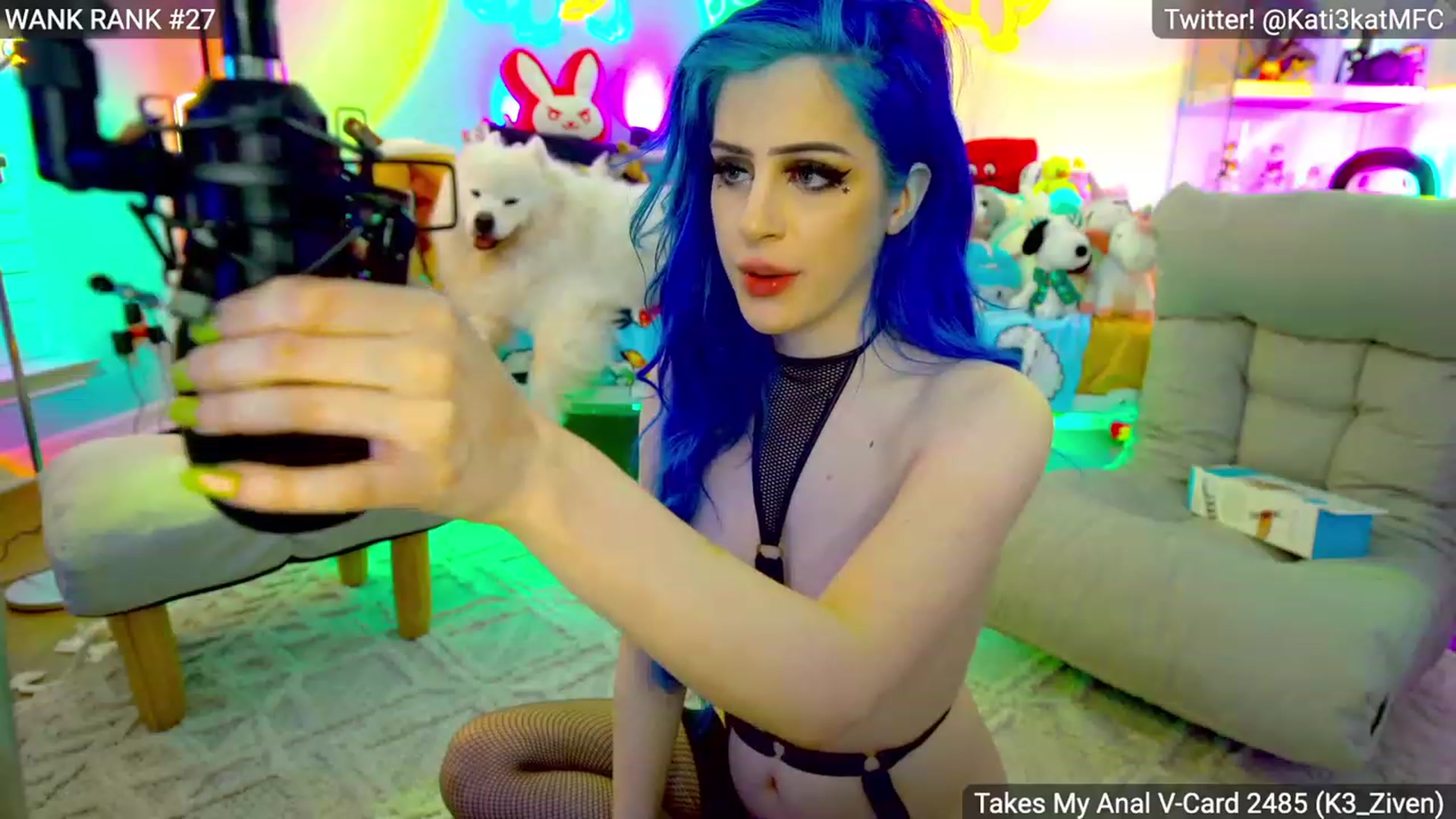 Gallery image thumbnail from Kati3Kat's myfreecams stream on, 11/26/2022, 09:06 image 13 of 20
